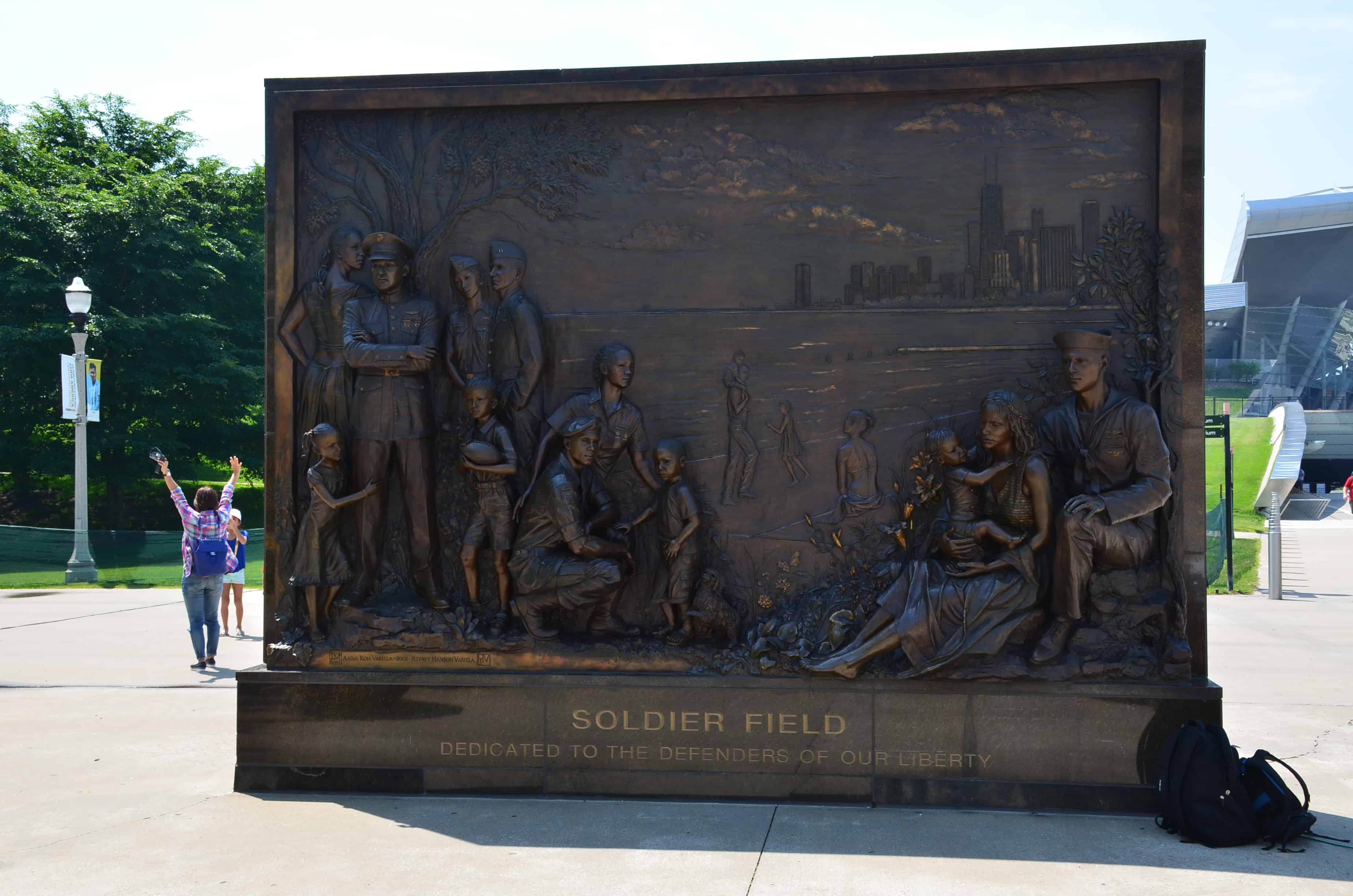 Memorial at Soldier Field