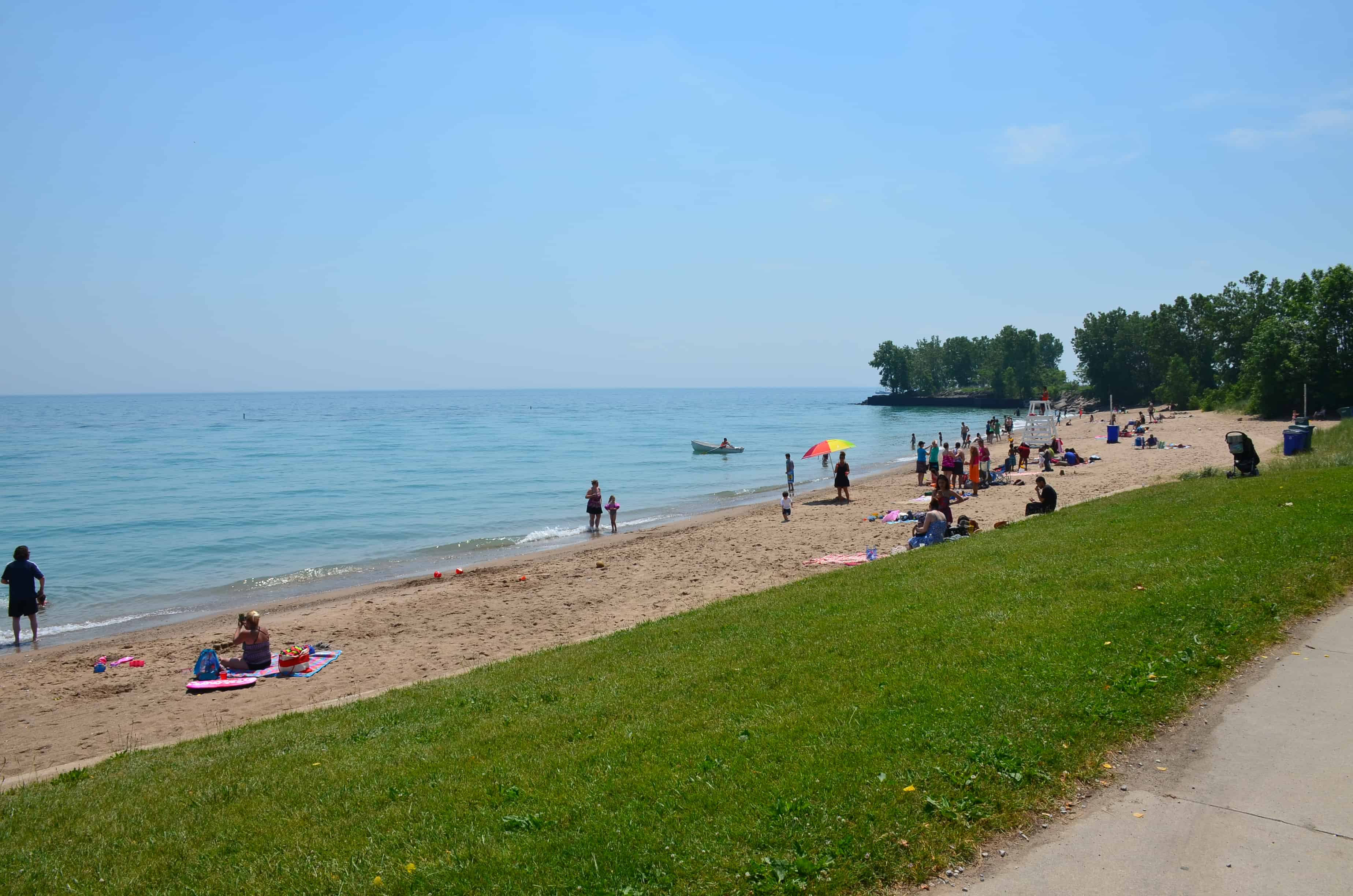 12th Street Beach at Northerly Island in Chicago, Illinois