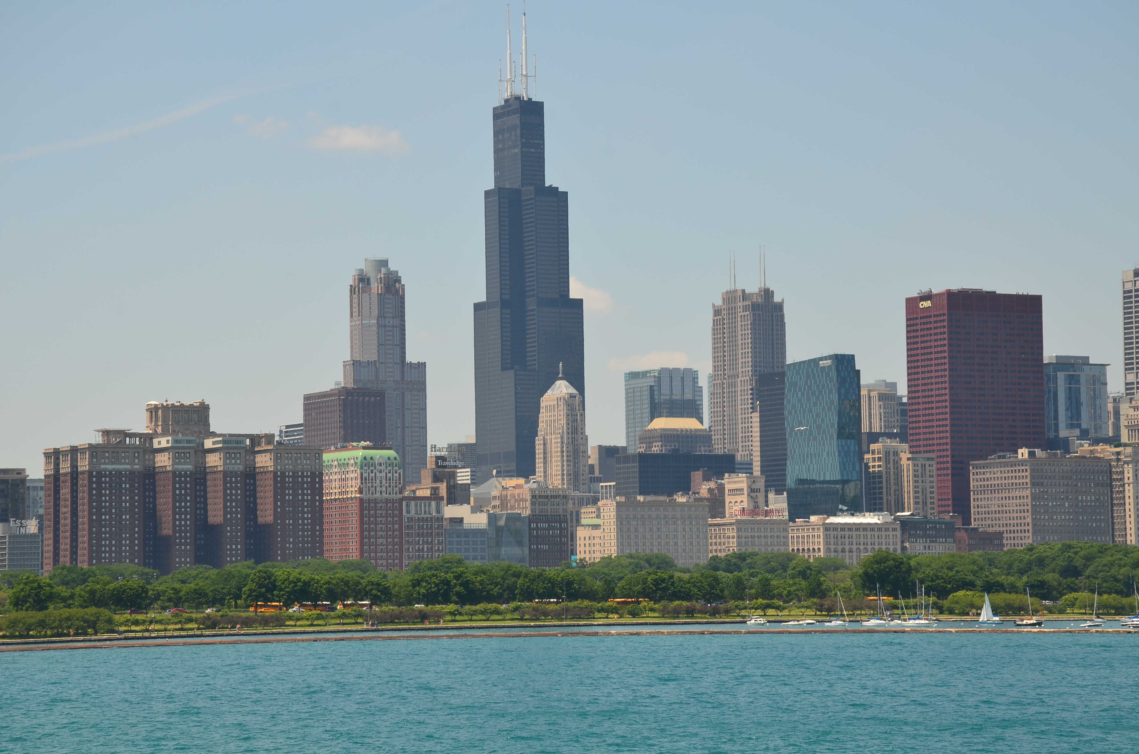 Skyline in Chicago, Illinois