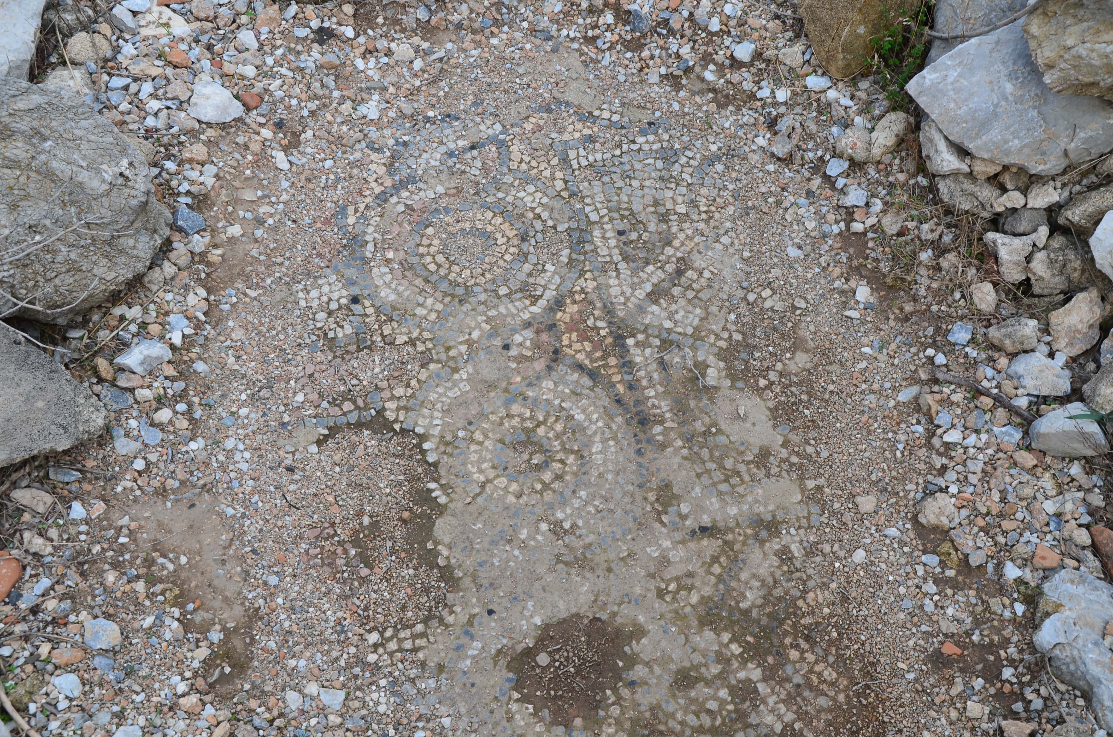 Mosaic floor from Church B