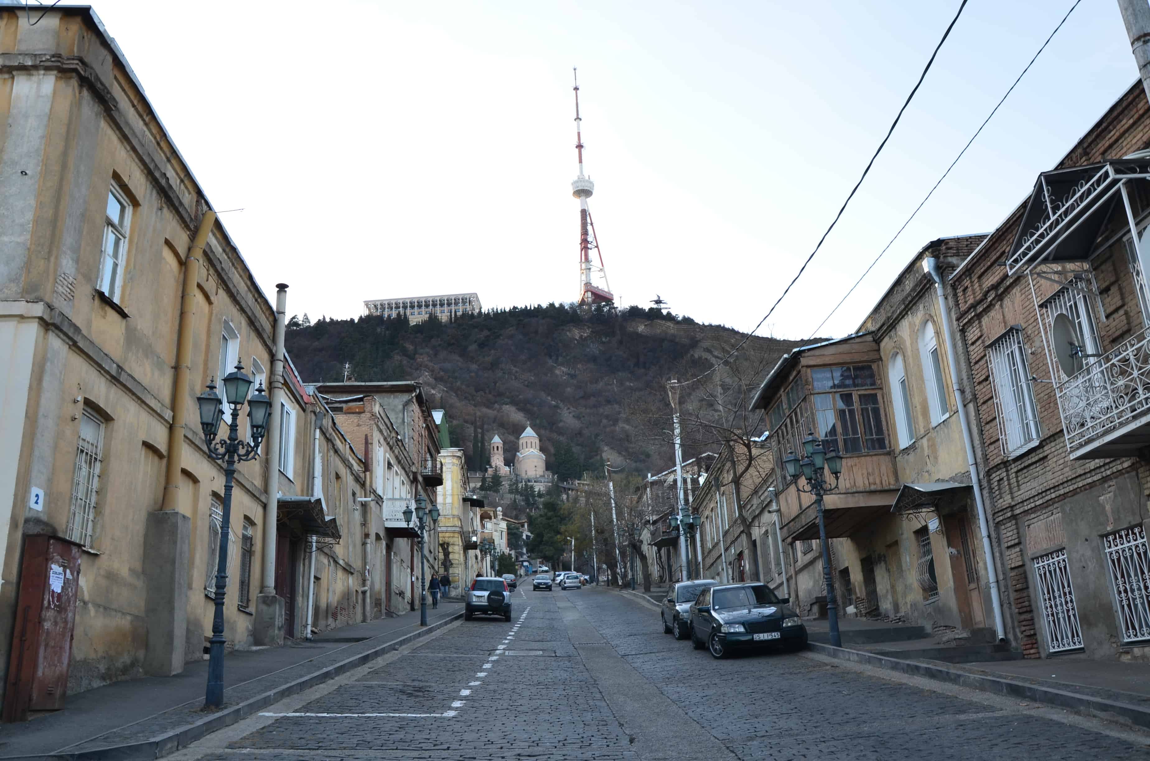 Mount Mtatsminda in Tbilisi, Georgia