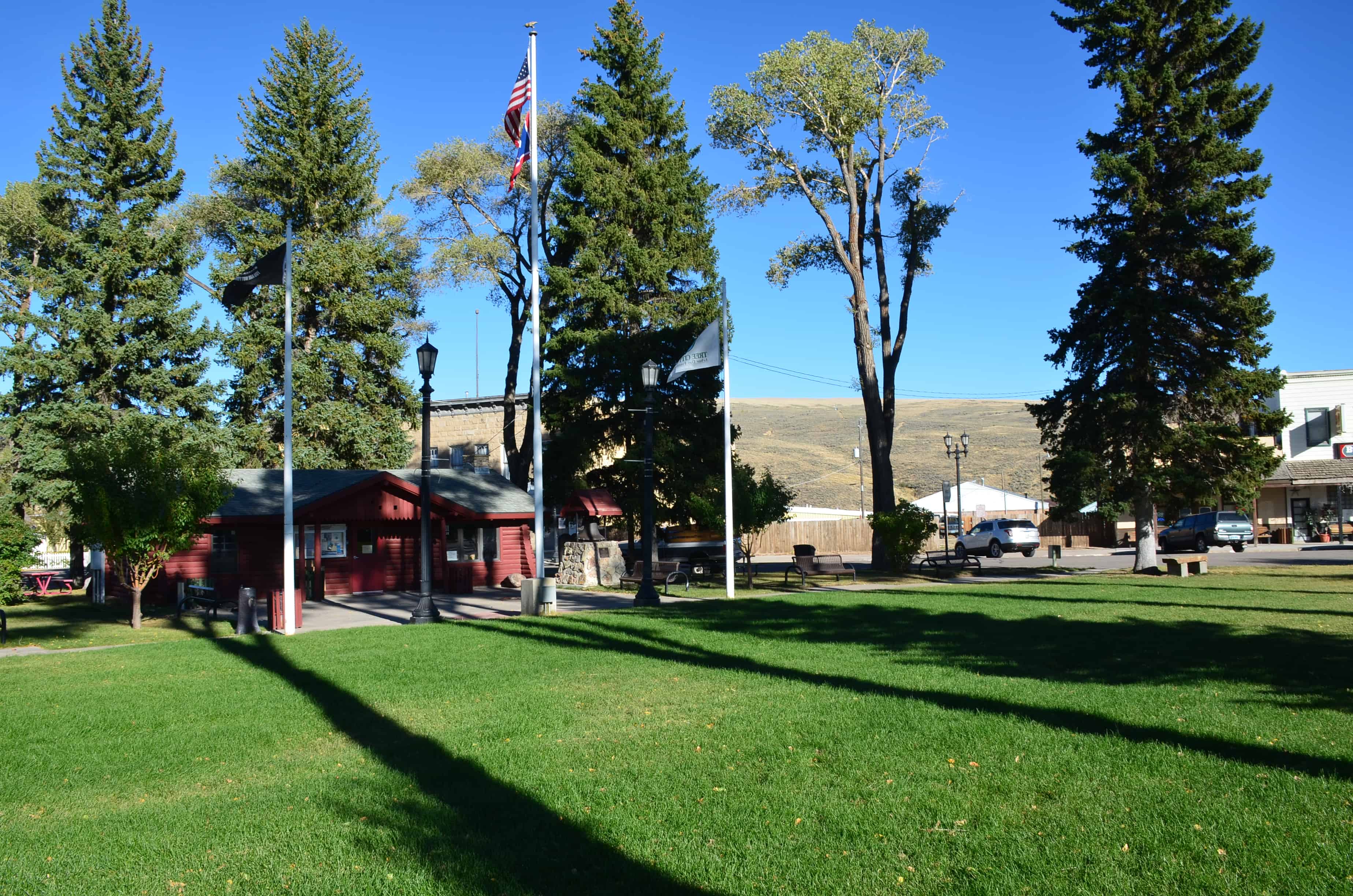 Square in Kemmerer, Wyoming