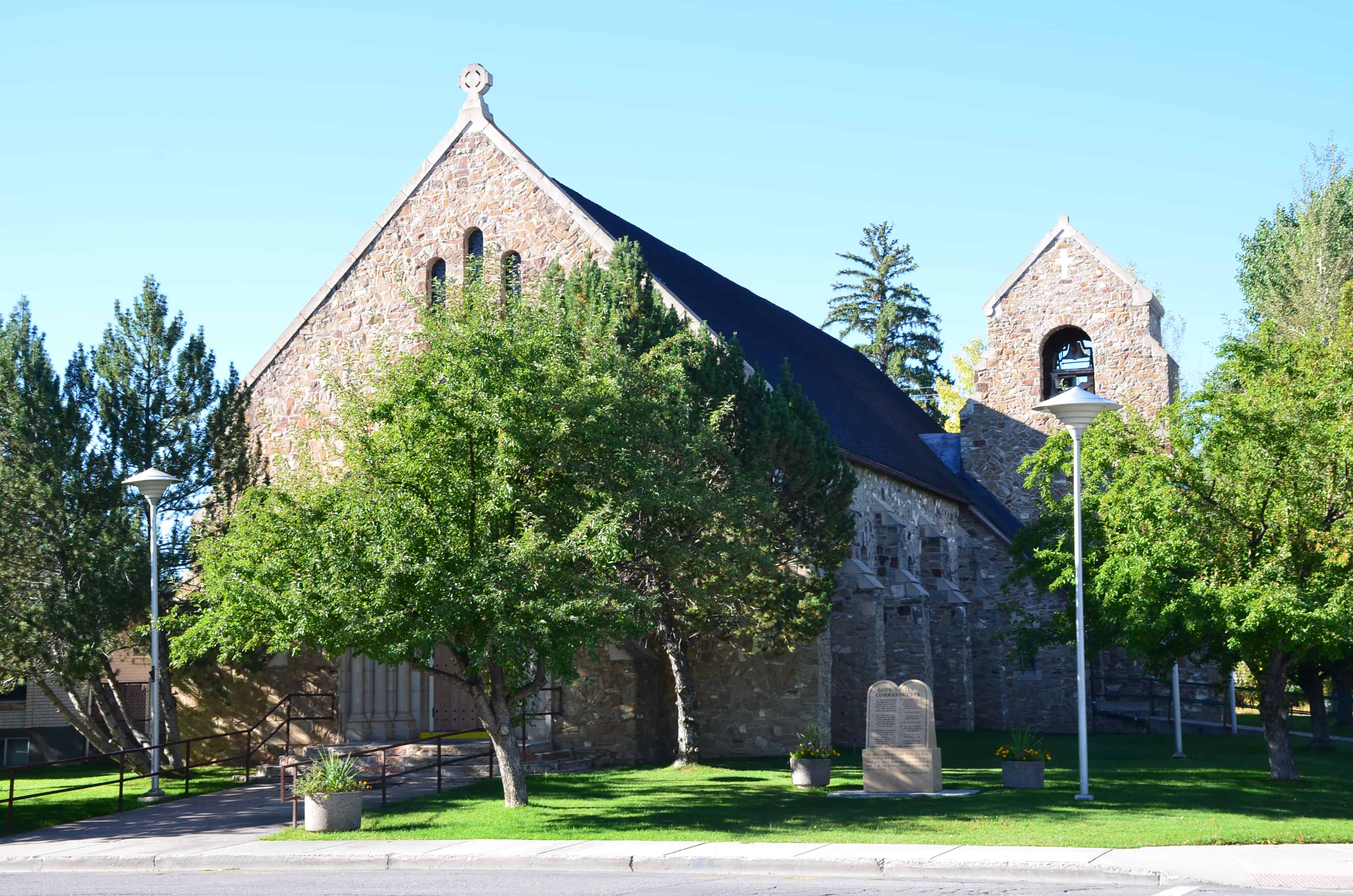 St. Mary Magdalene Catholic Church in Evanston, Wyoming