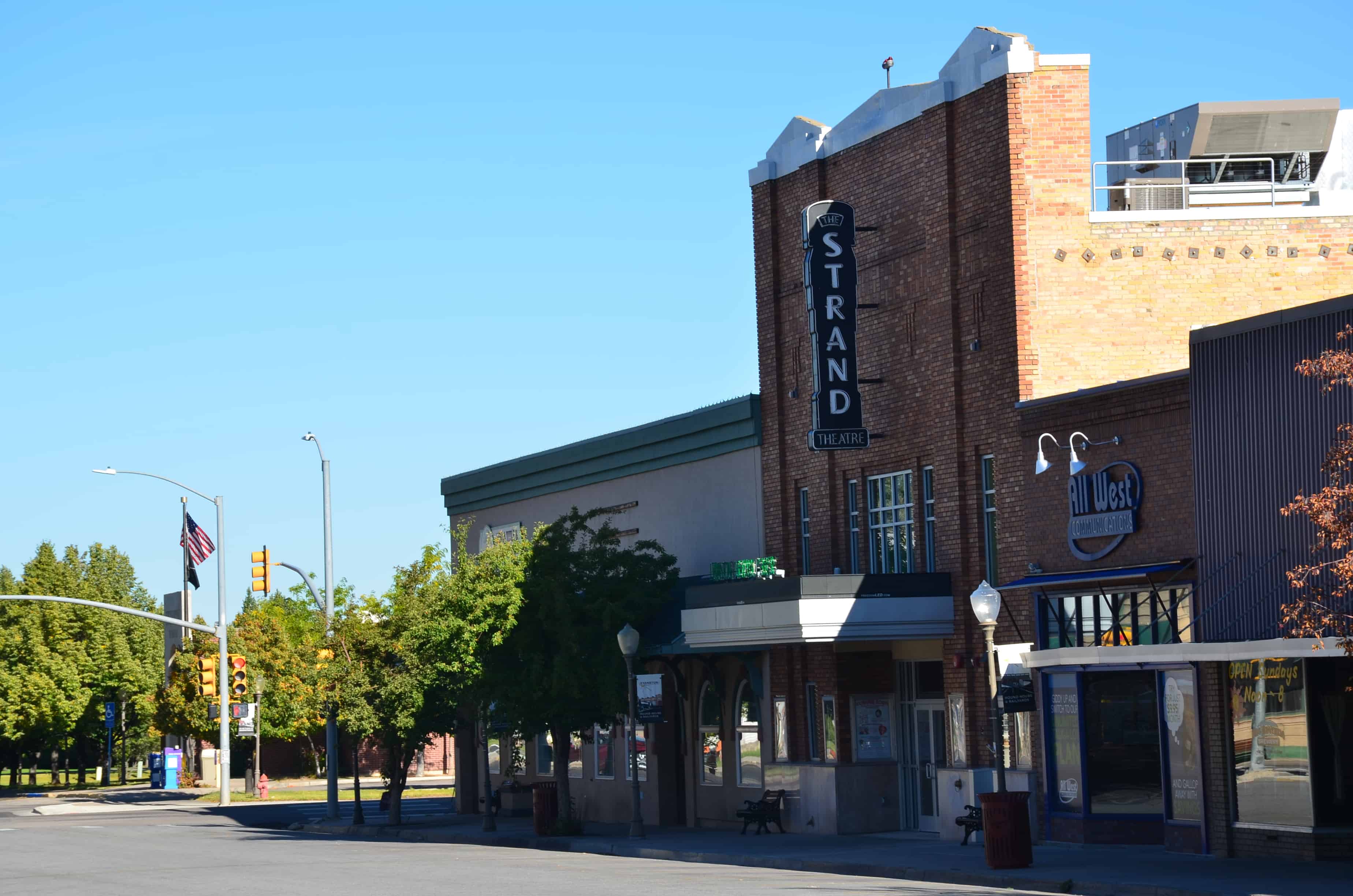 Strand Theatre in Evanston, Wyoming