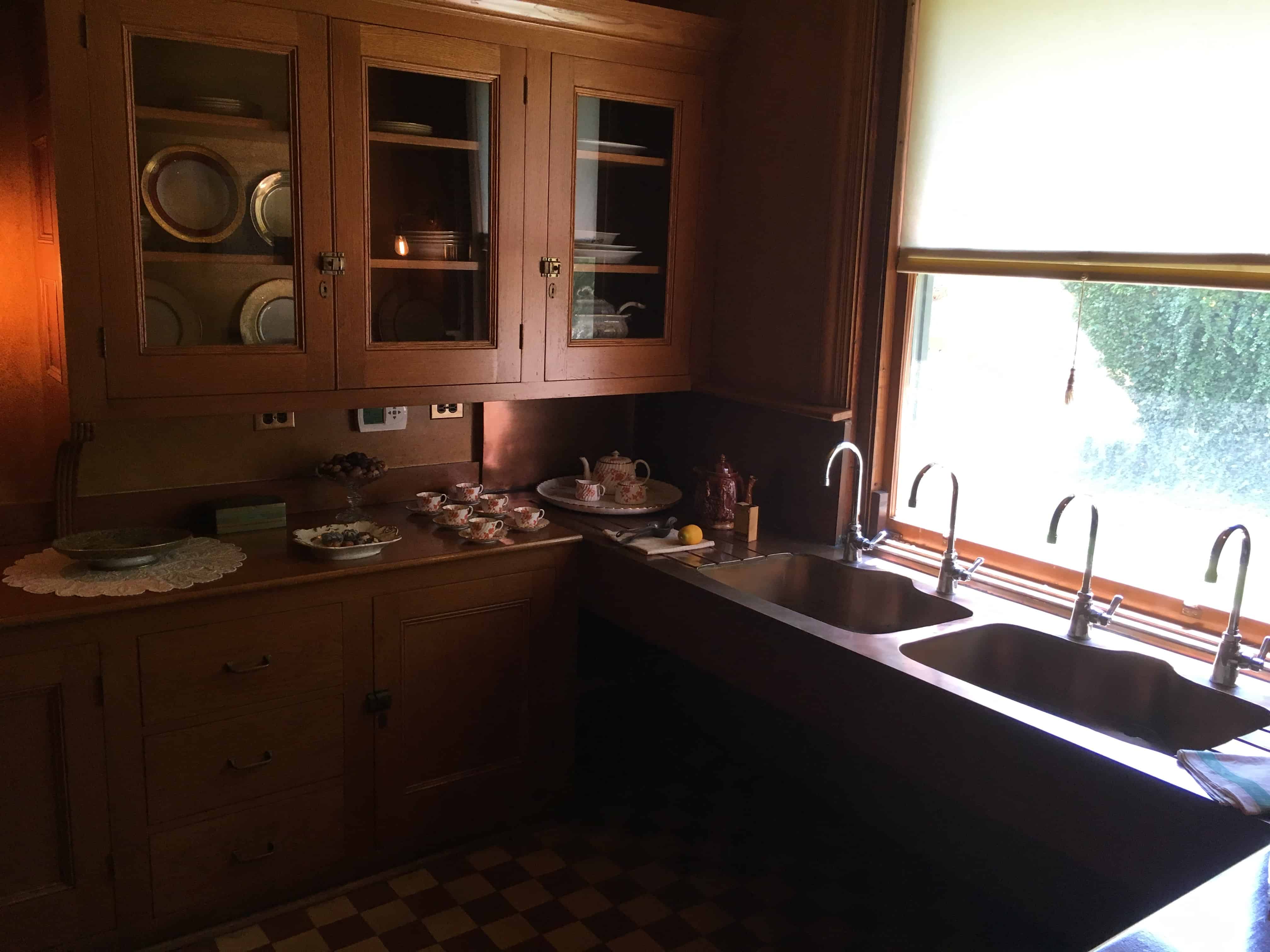 Kitchen at the John J. Glessner House in Chicago, Illinois