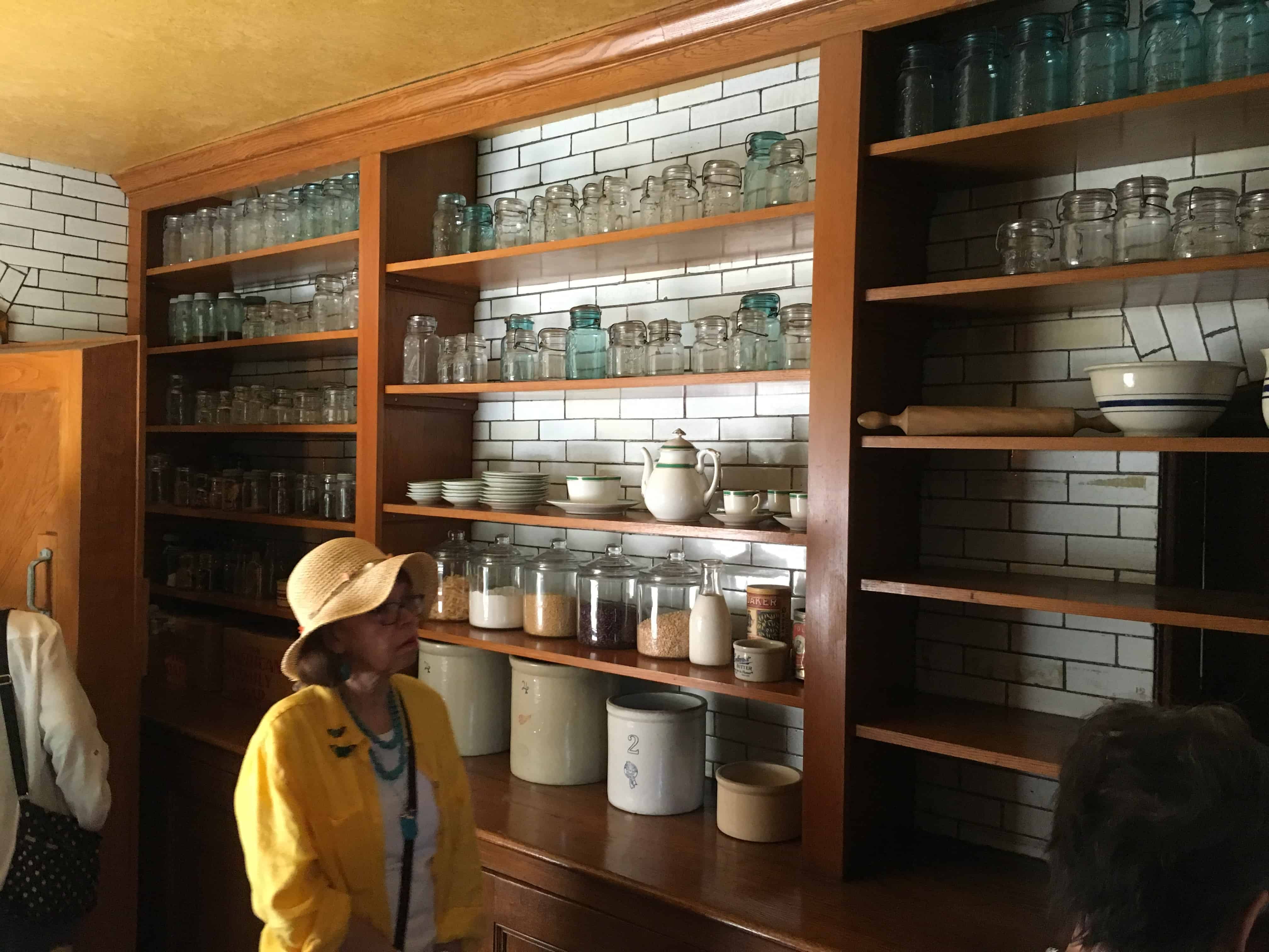 Pantry at the John J. Glessner House in Chicago, Illinois