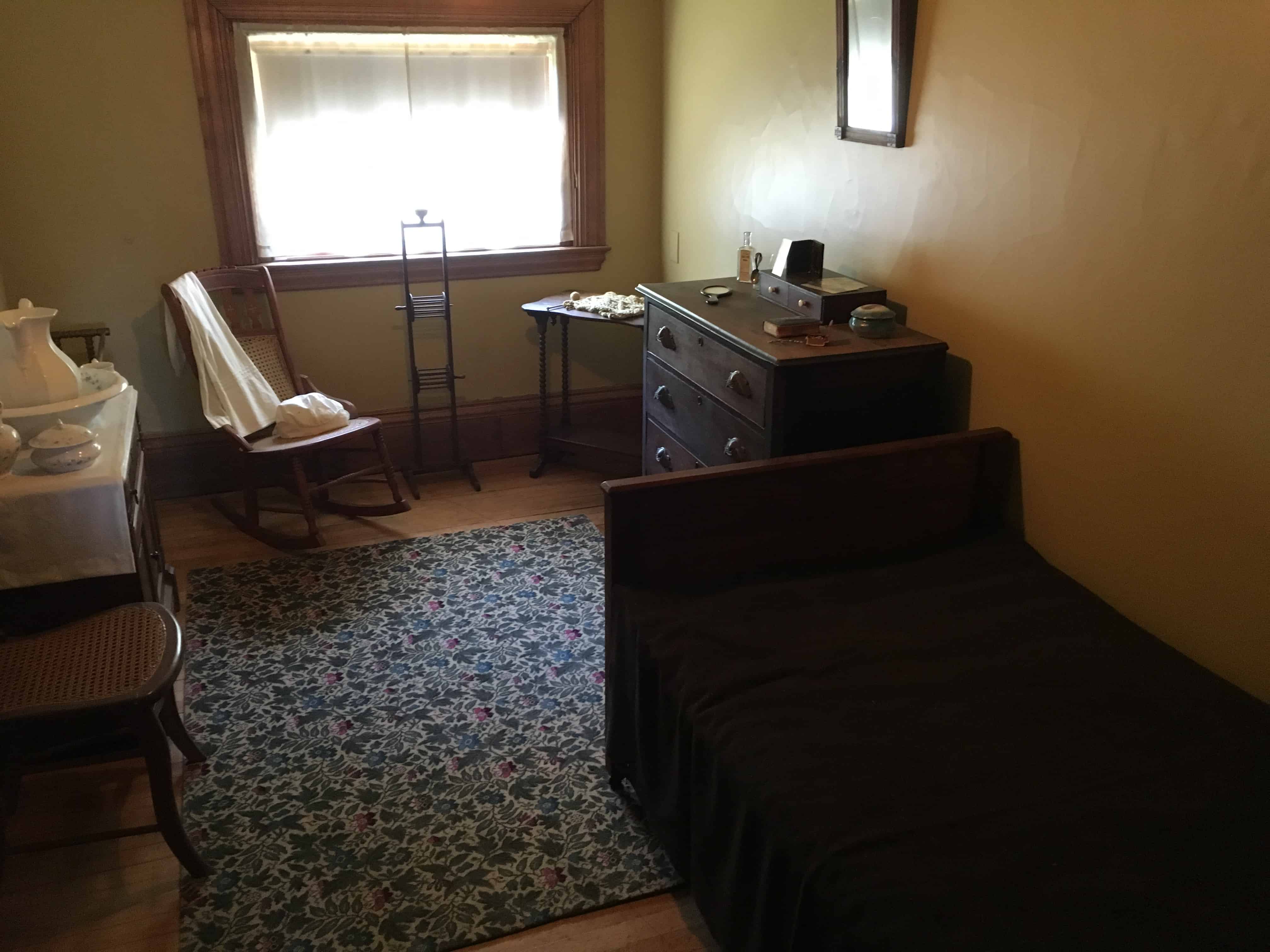 Servant's room at the John J. Glessner House in Chicago, Illinois
