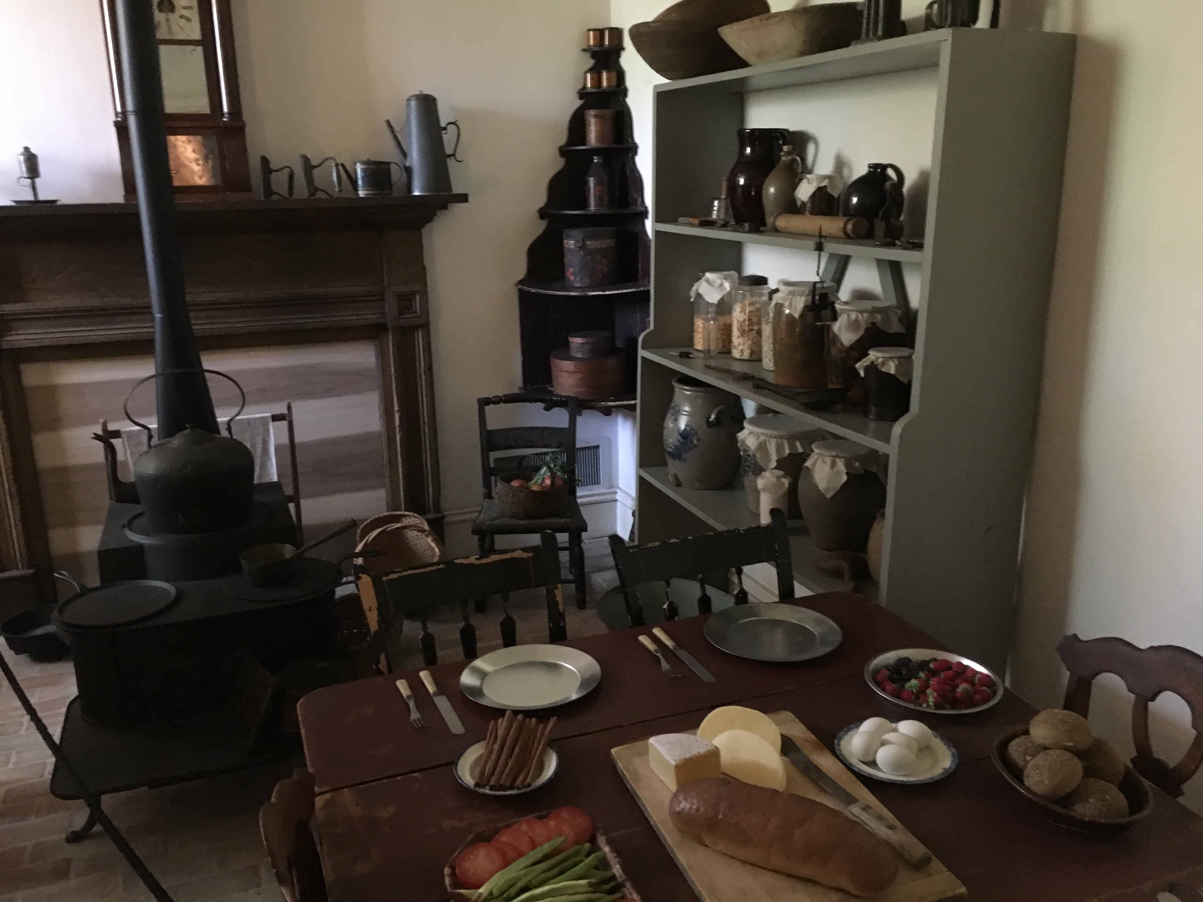 Kitchen at the Henry B. Clarke House in Chicago, Illinois