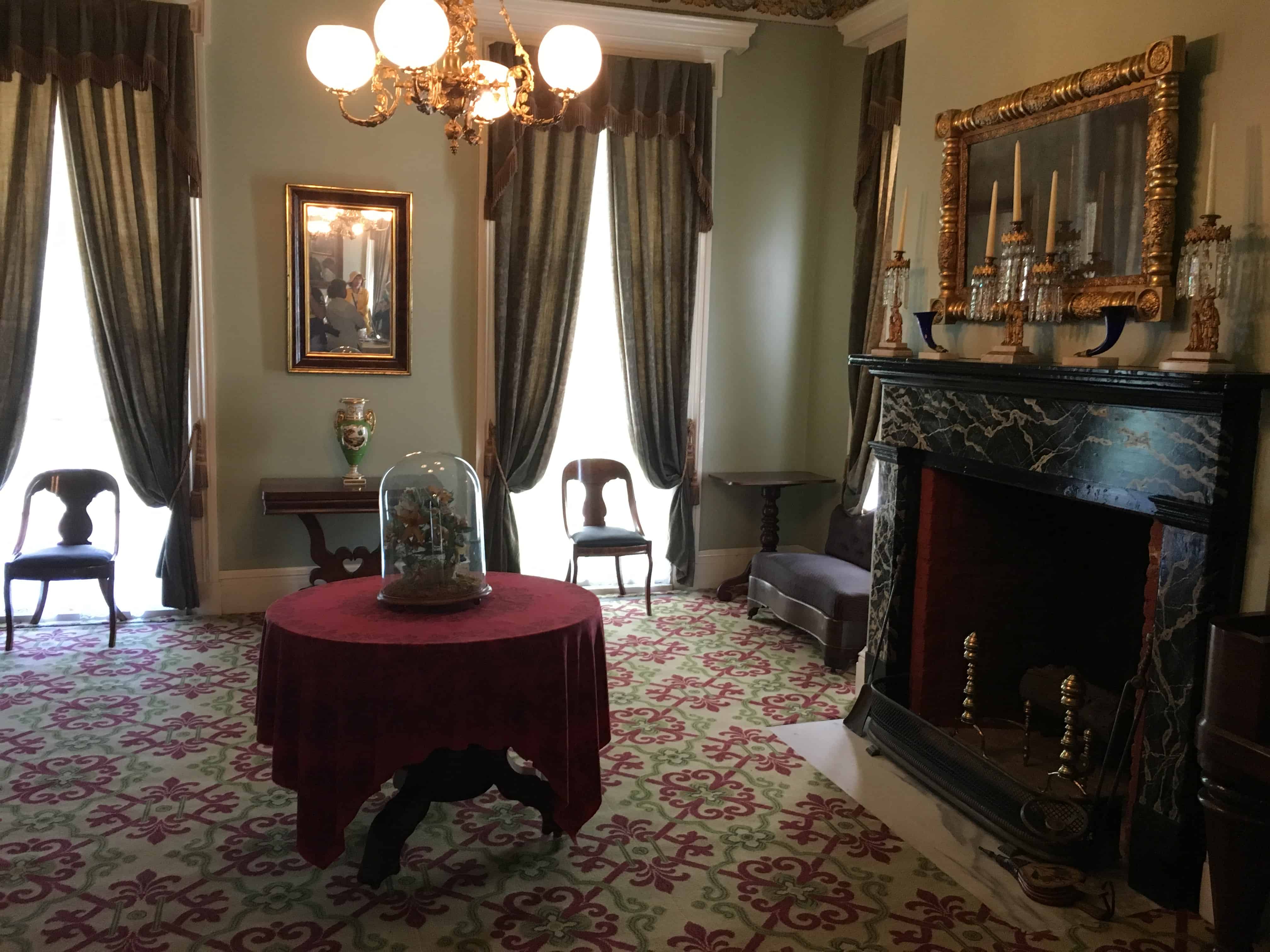 Parlor at the Henry B. Clarke House in Chicago, Illinois