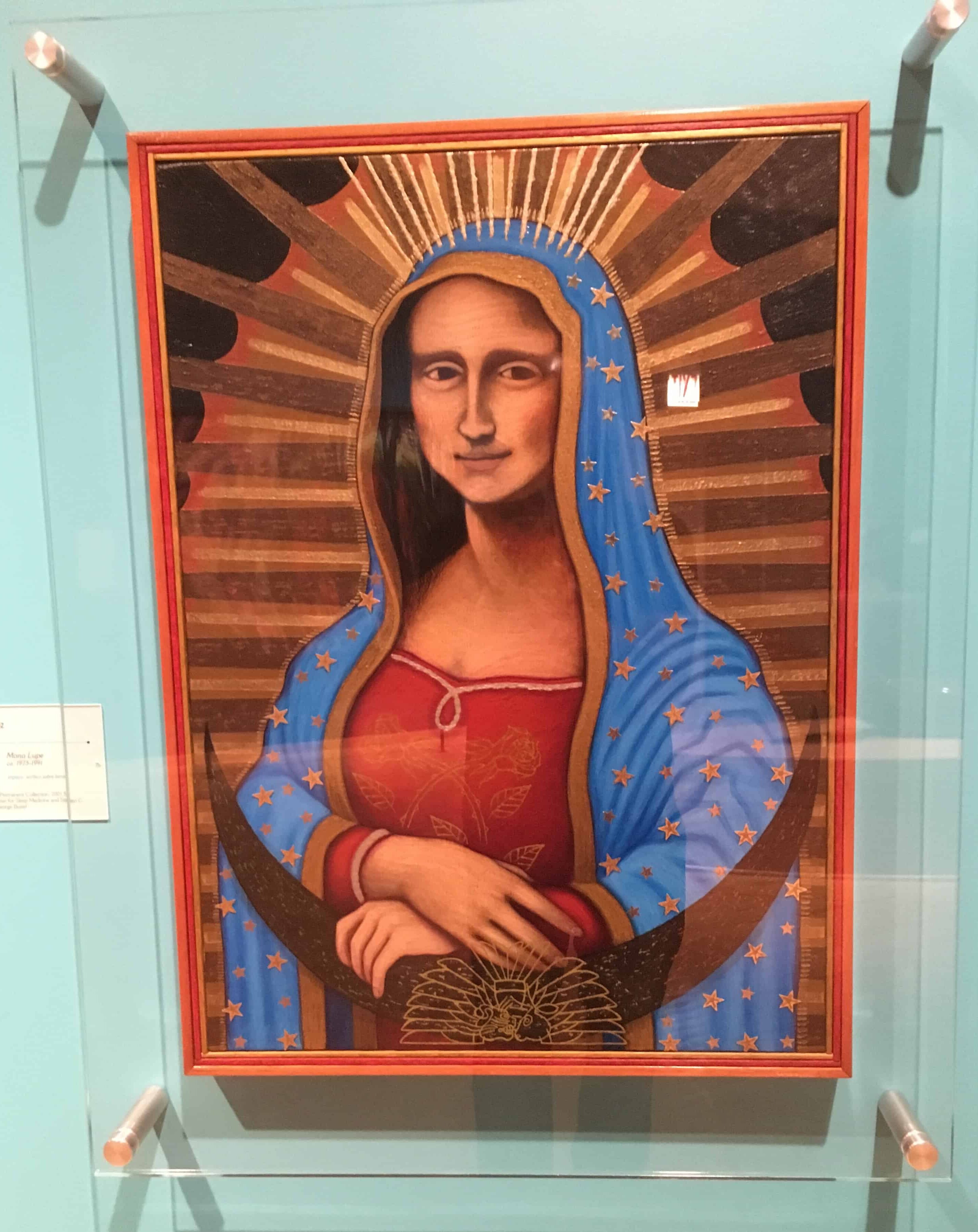 Mona Lupe by César Augusto Martínez at National Museum of Mexican Art in Pilsen, Chicago, Illinois