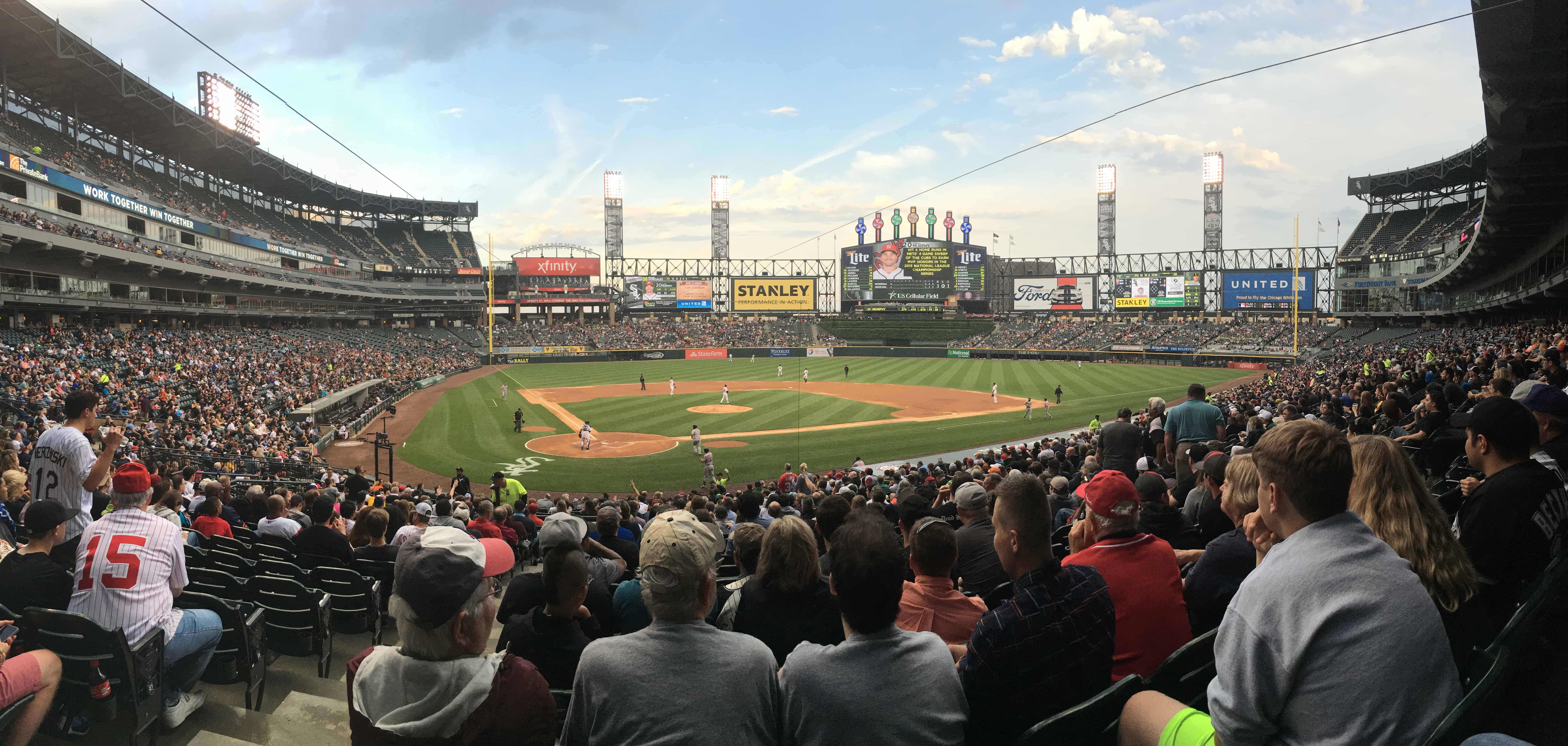 US Cellular Field in 2016 in Chicago, Illinois