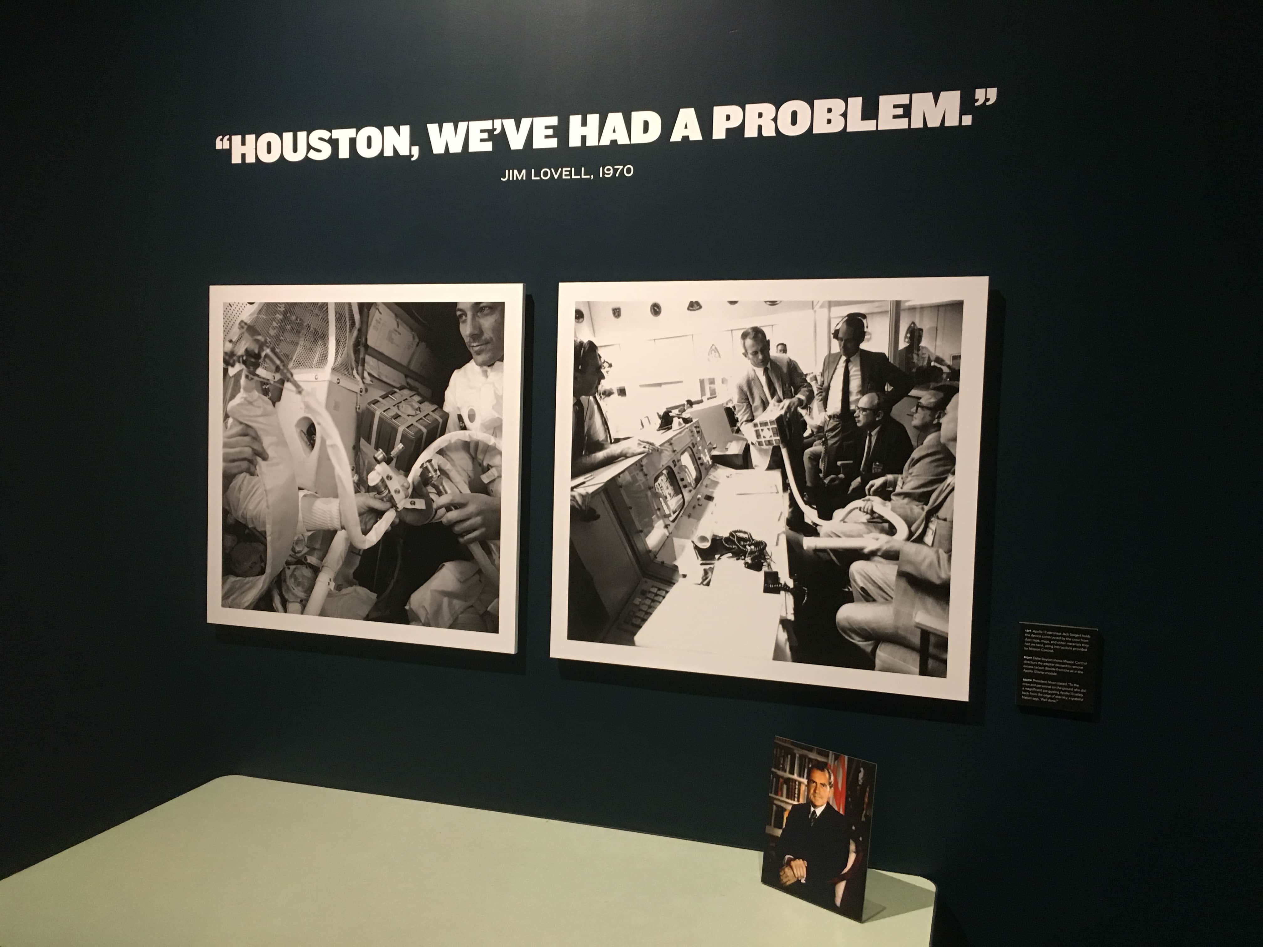 "Houston, we've had a problem." at Mission Moon