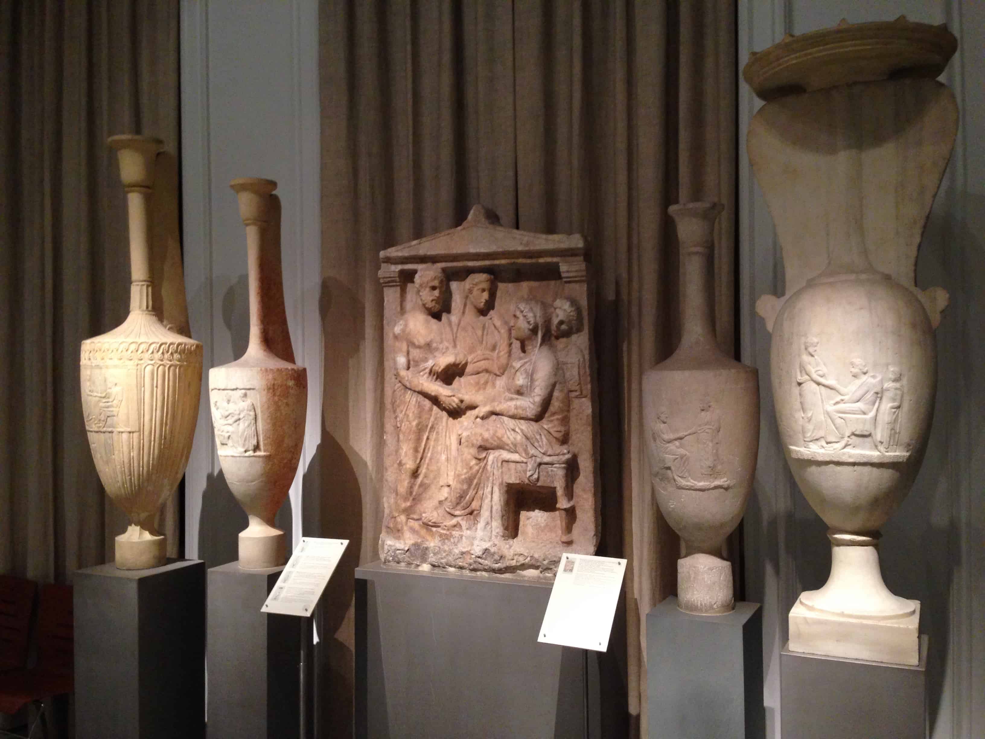 Antiquities Gallery at the Benaki Museum of Greek Culture in Athens, Greece