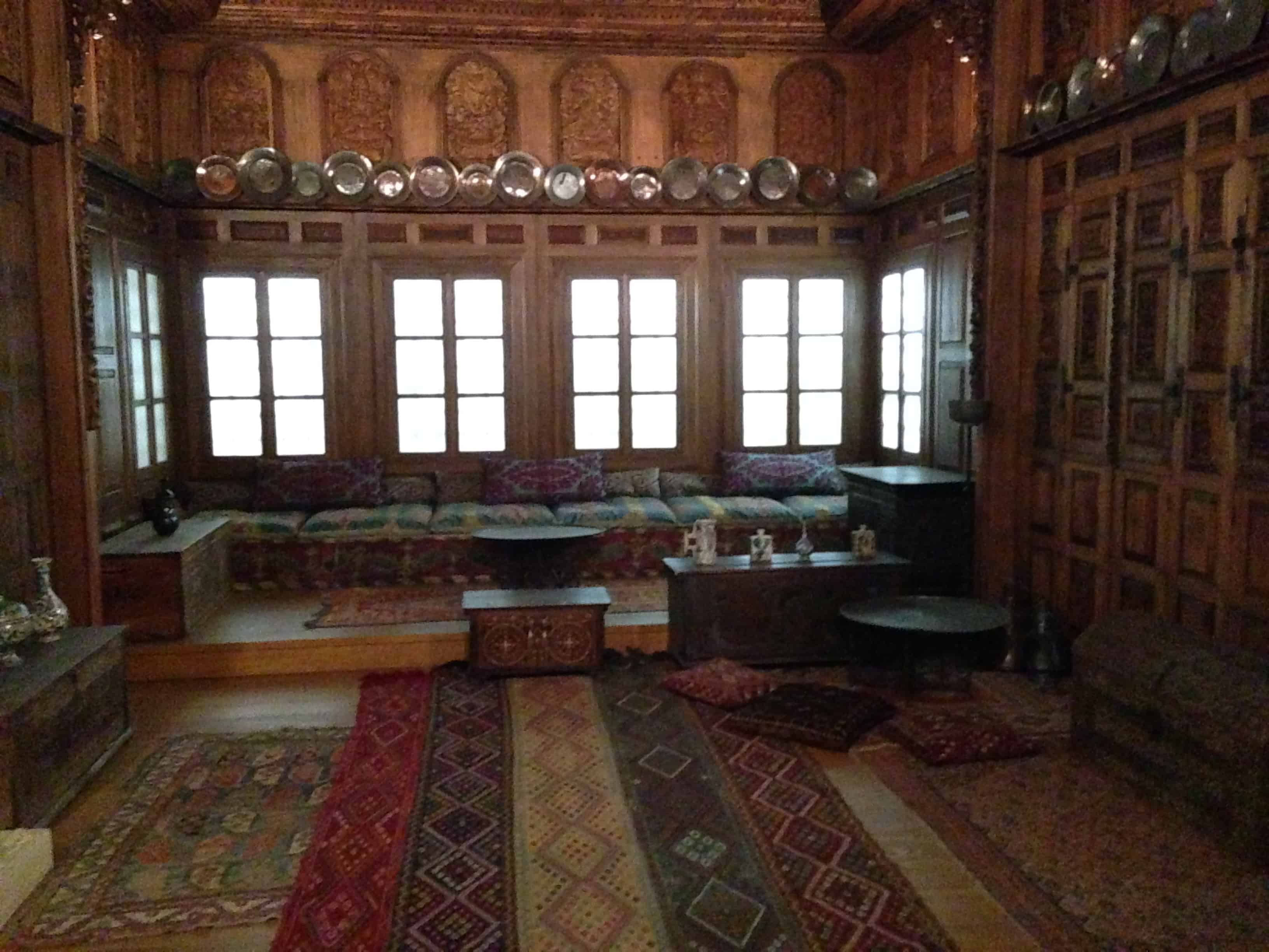 Room from a mansion in Kozani at the Benaki Museum of Greek Culture in Athens, Greece