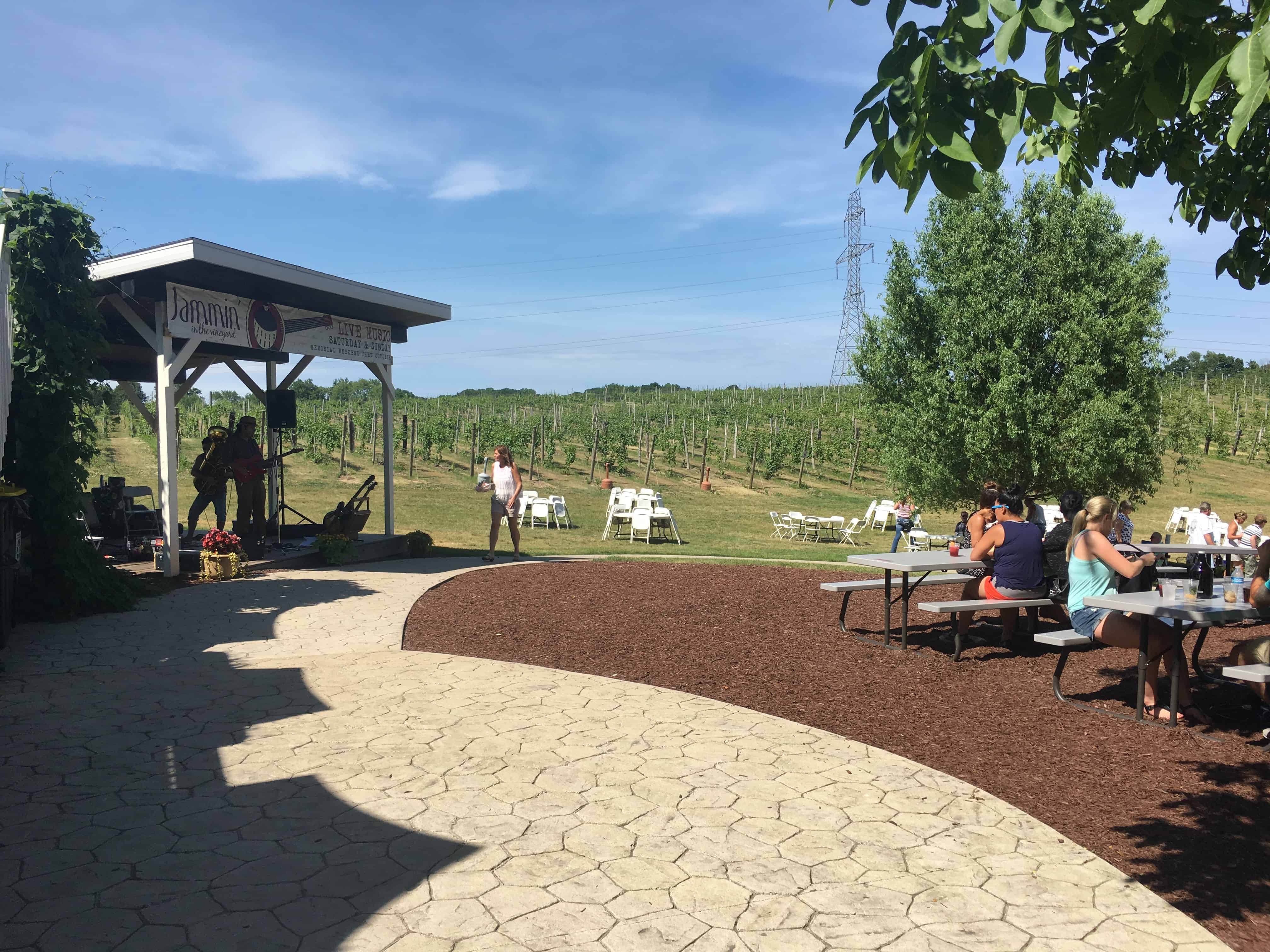 Round Barn Winery on the Lake Michigan Shore Wine Trail