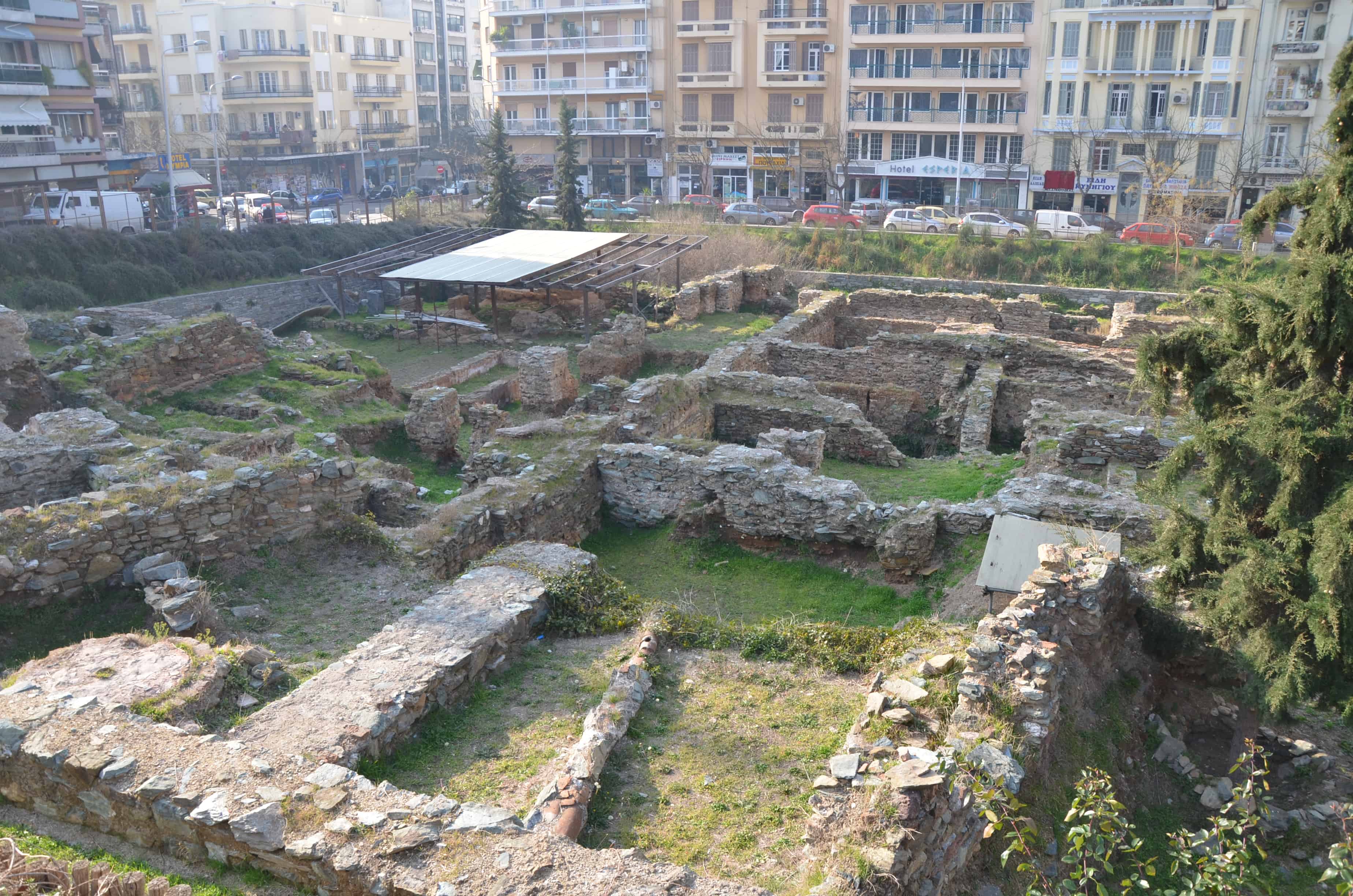 Ancient ruins in Thessaloniki, Greece