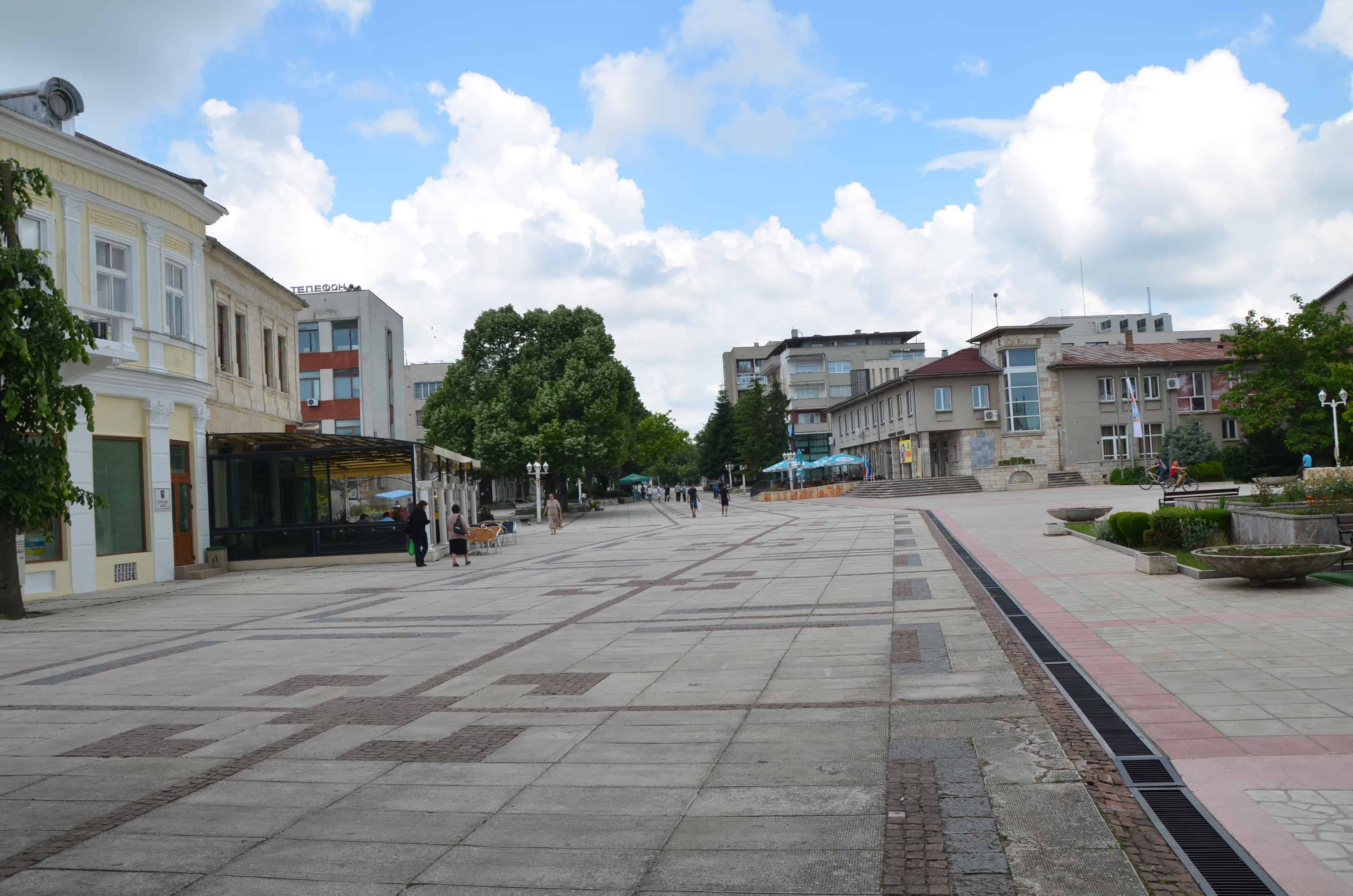 bulevard Dobrotitsa in Kavarna, Bulgaria