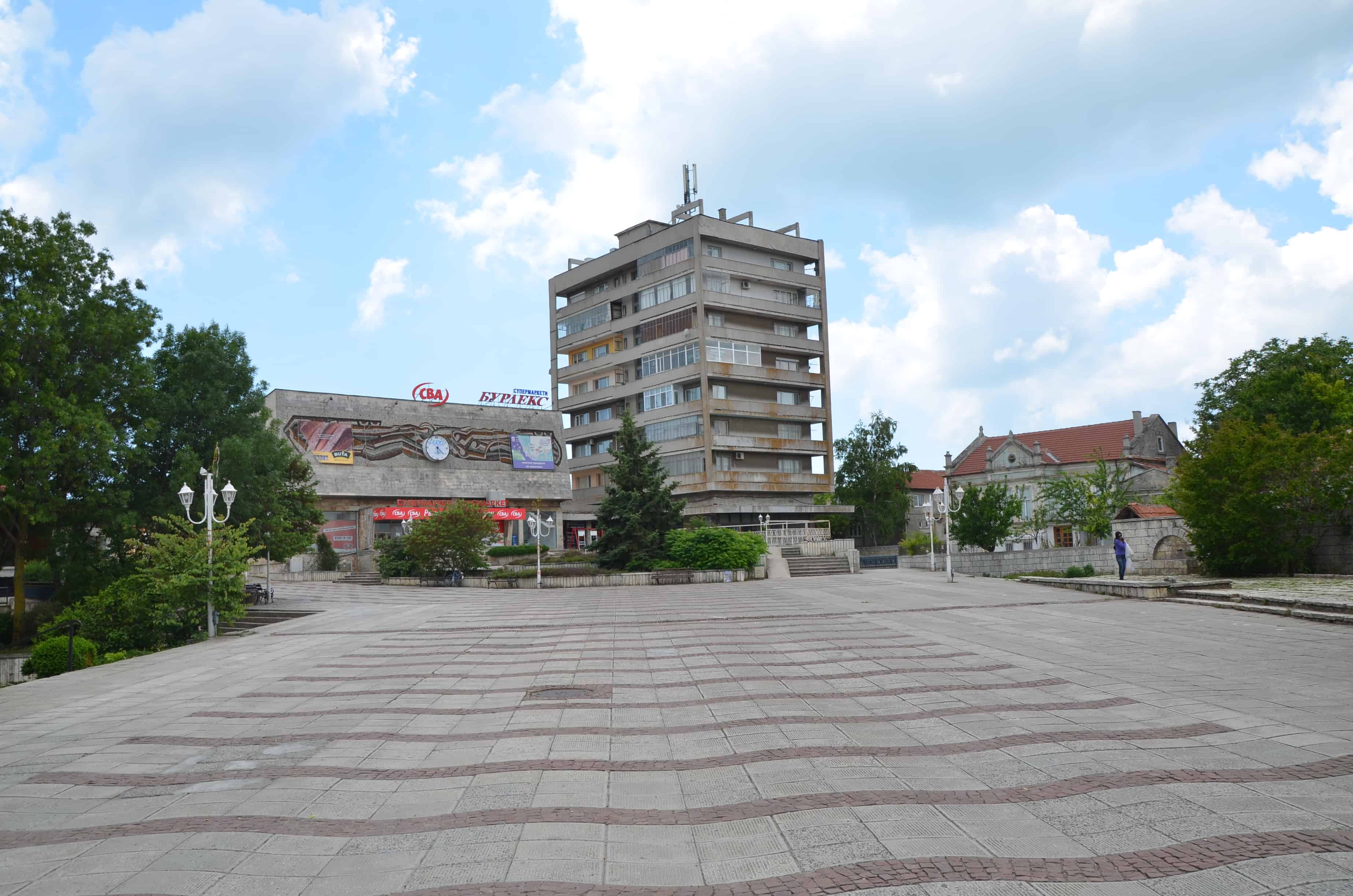 Square in Kavarna, Bulgaria