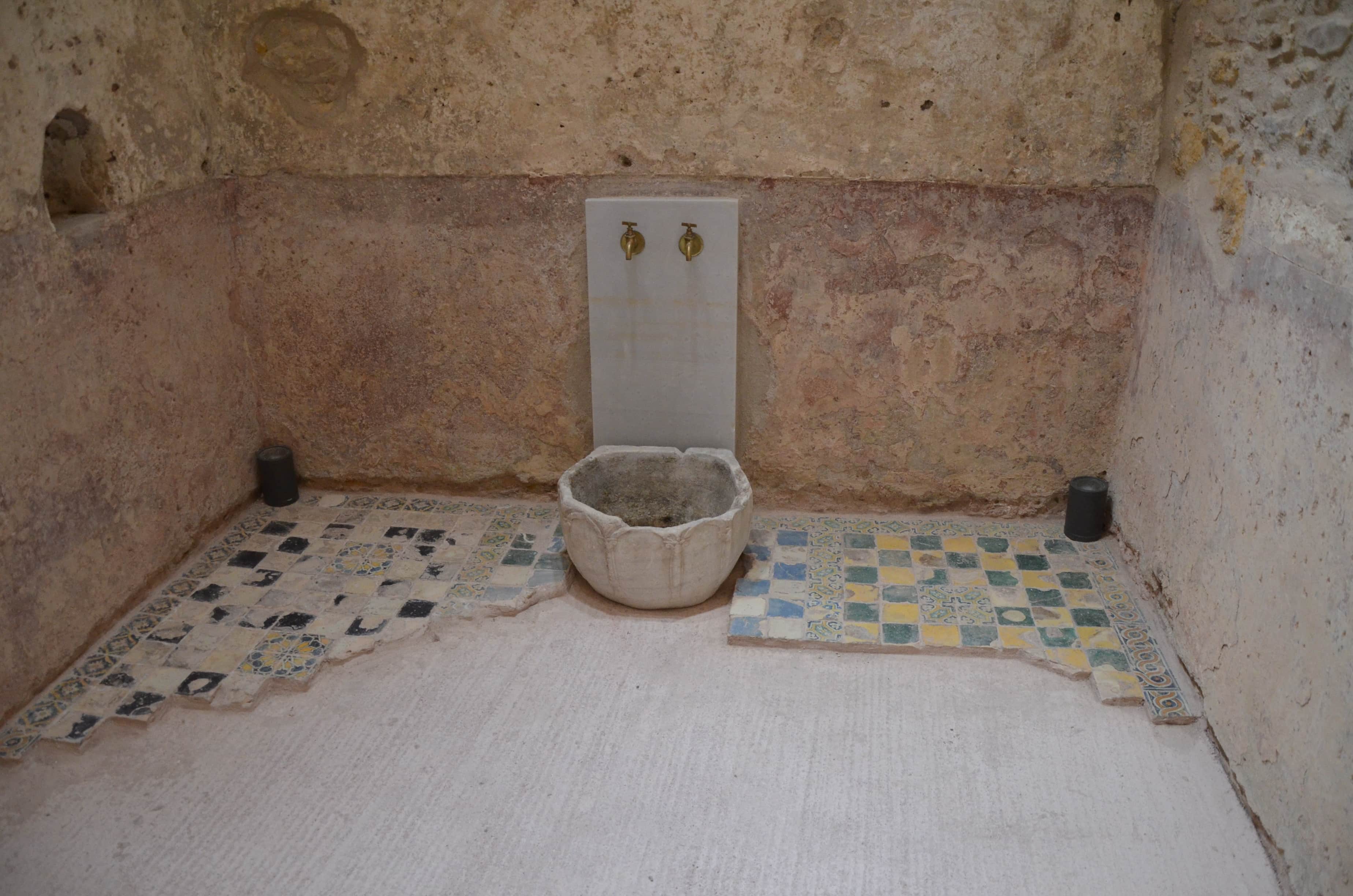 Interior of the Hamam in Kastro, Chios, Greece