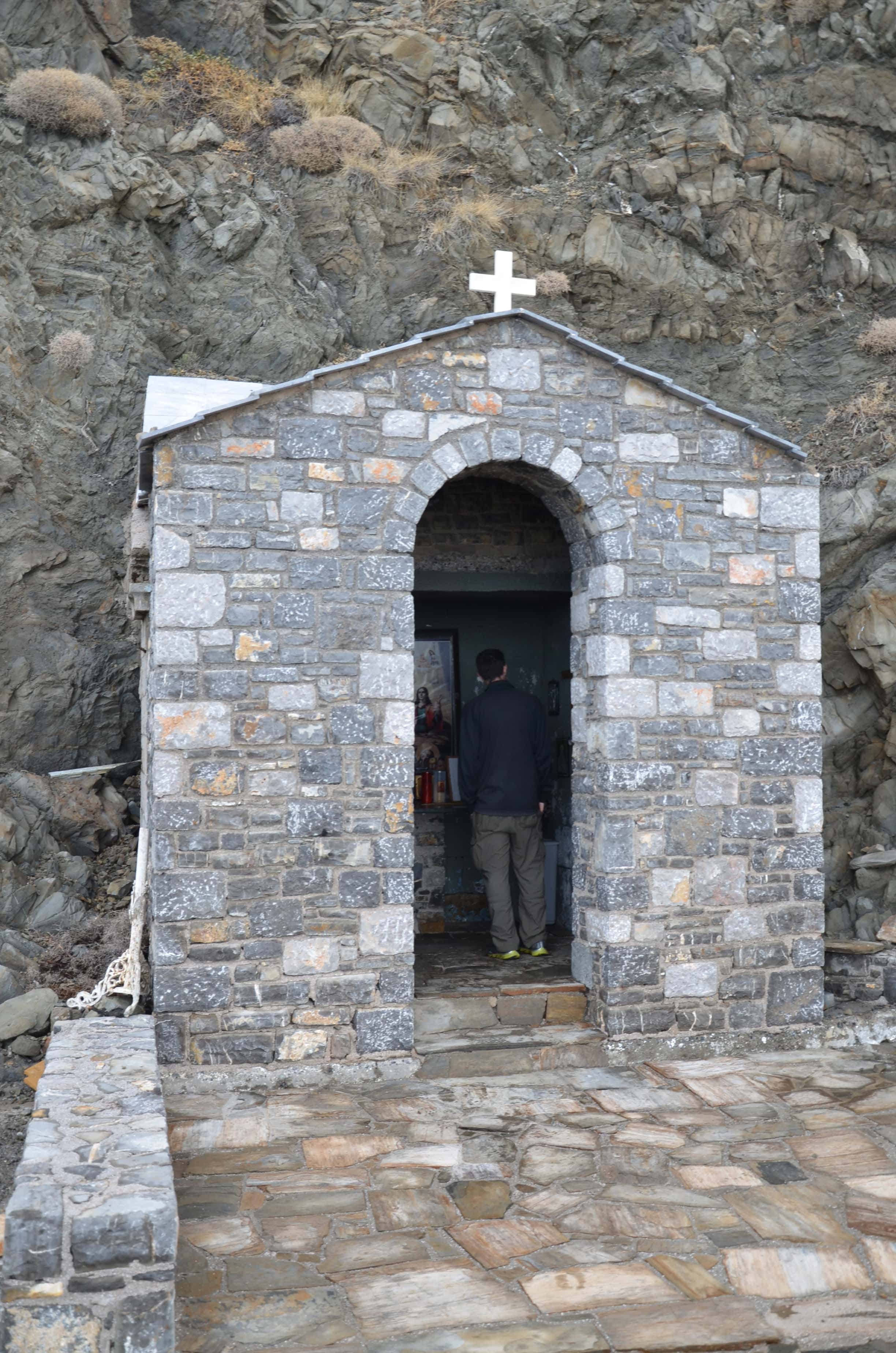 St. Markella martyrdom site in Chios, Greece
