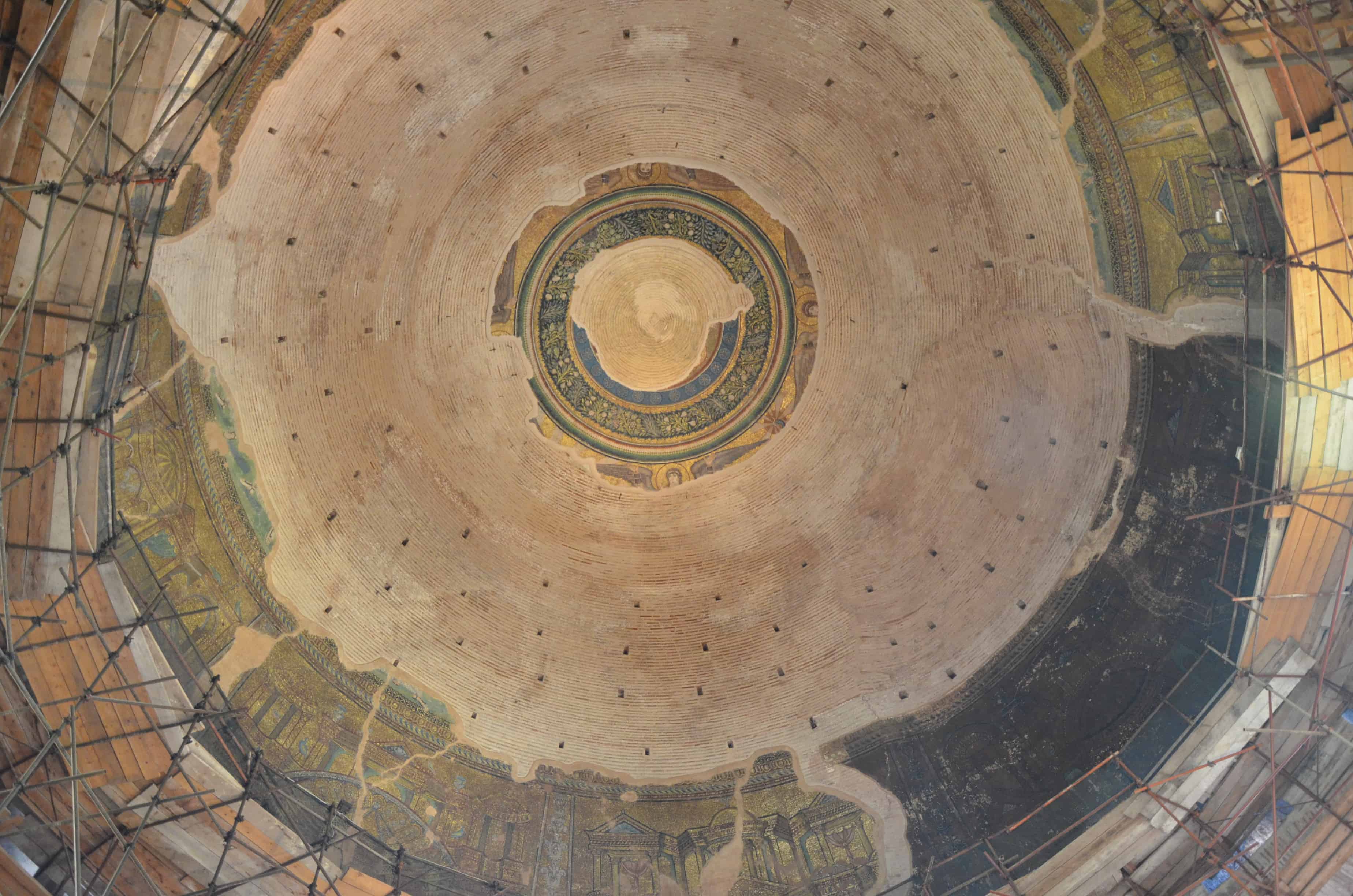 Dome at the Rotunda in Thessaloniki, Greece