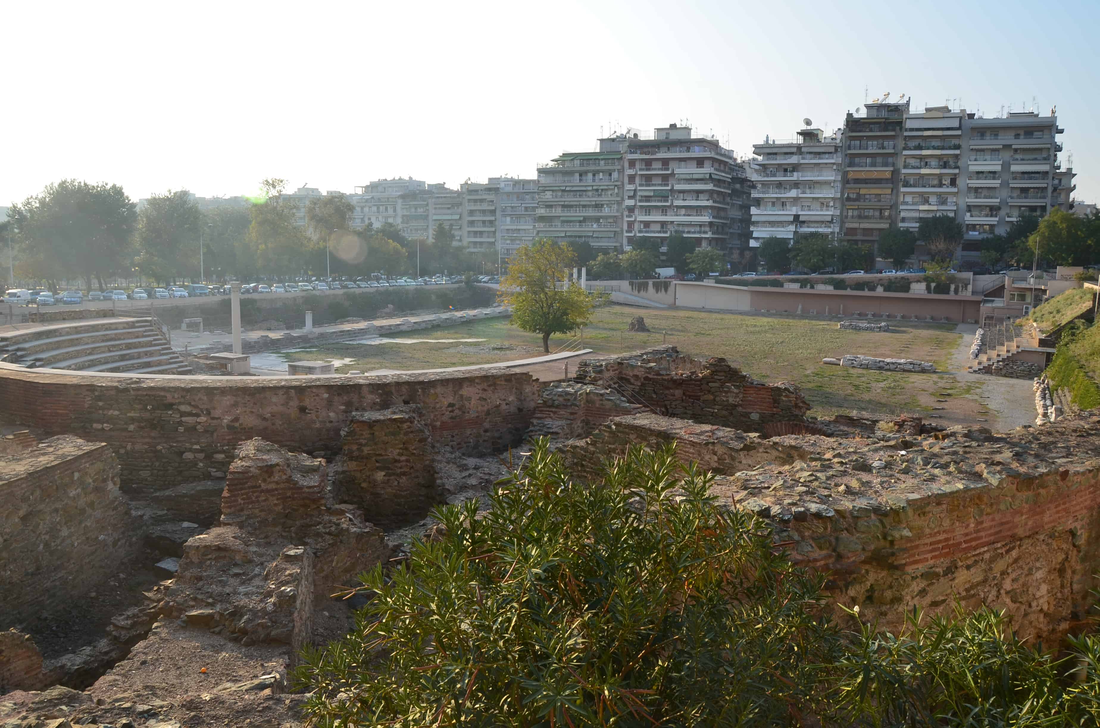 Roman Forum in Thessaloniki, Greece