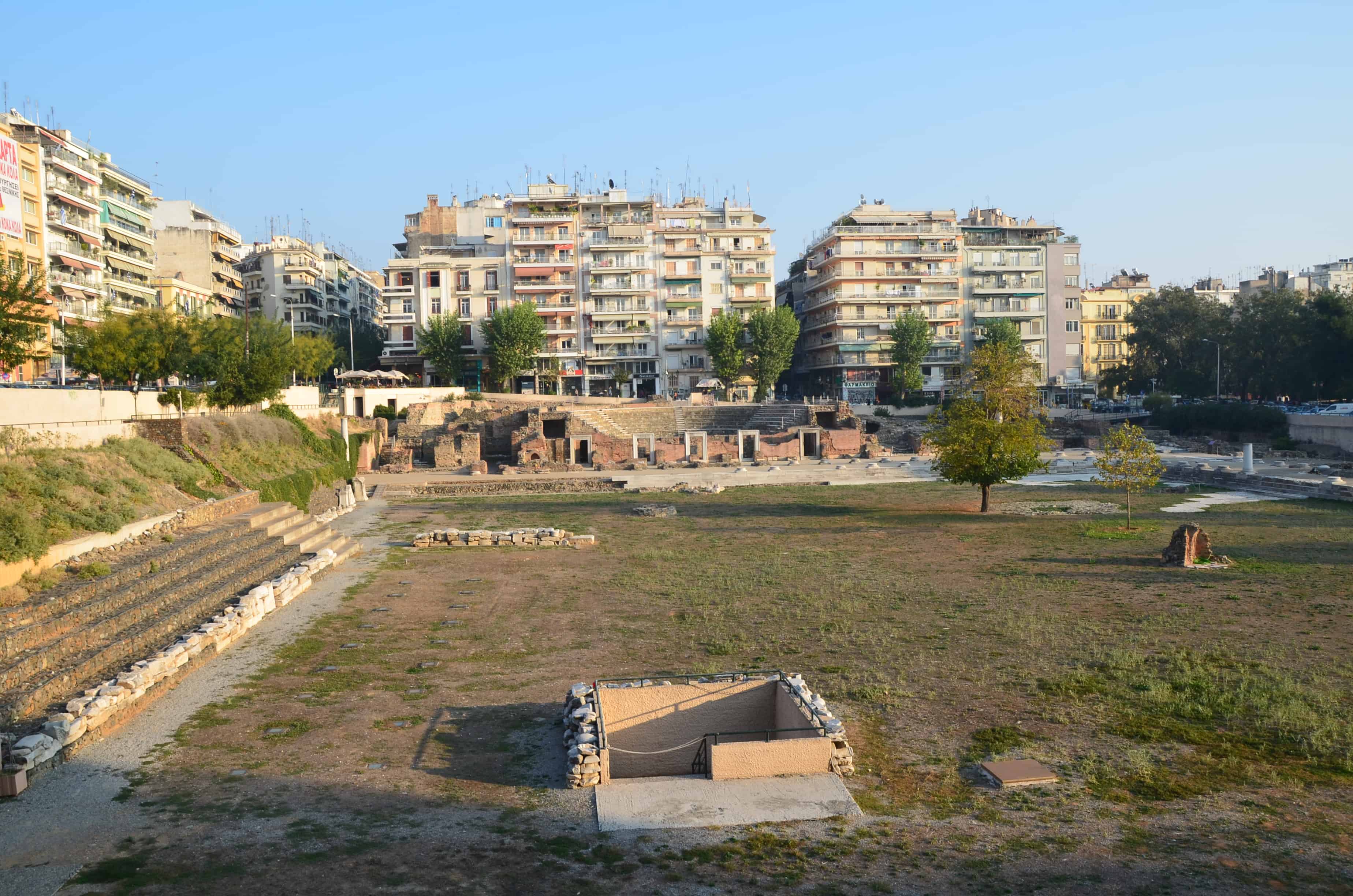 Roman Forum in Thessaloniki, Greece