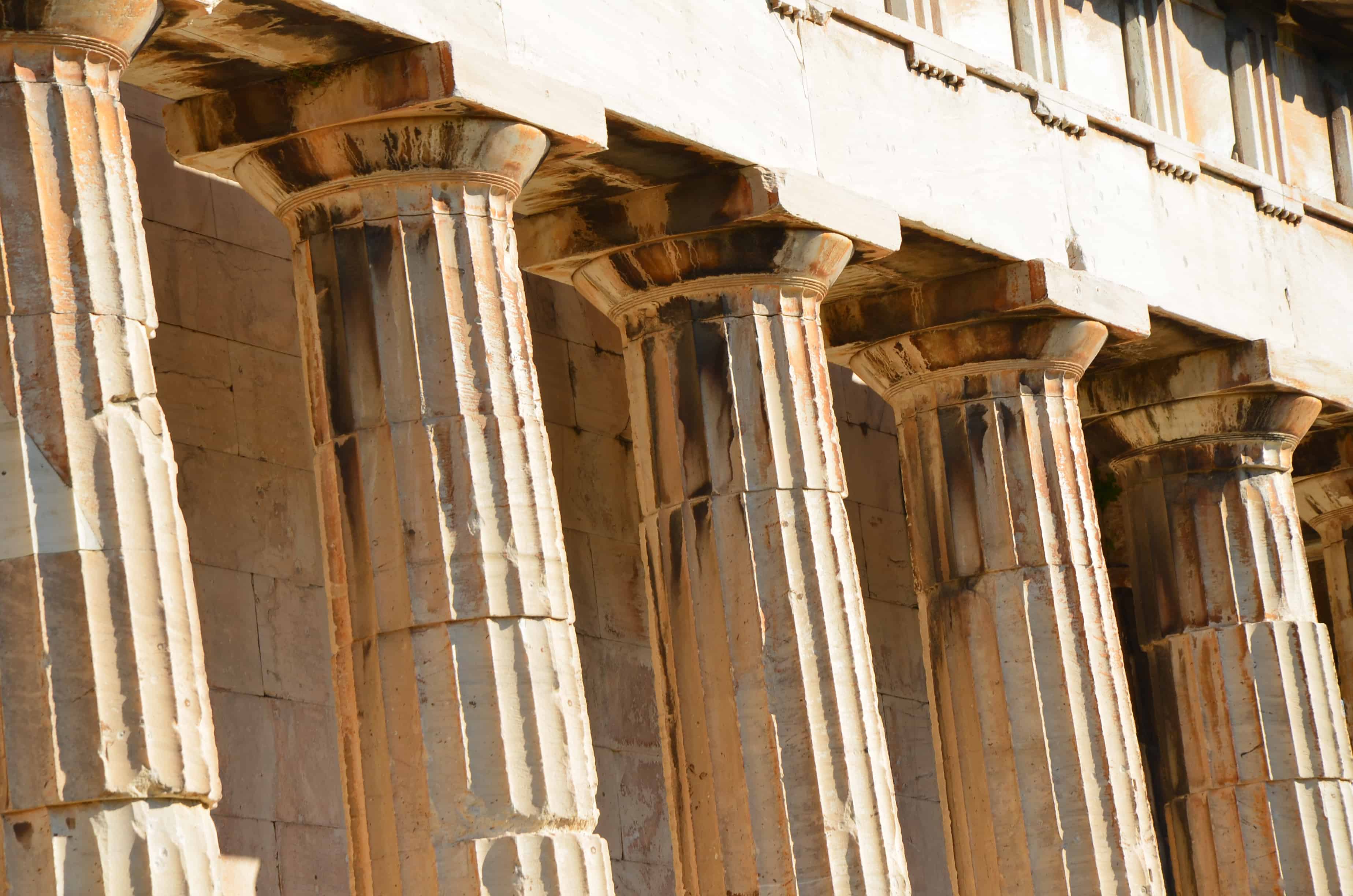 Columns of the Temple of Hephaestus