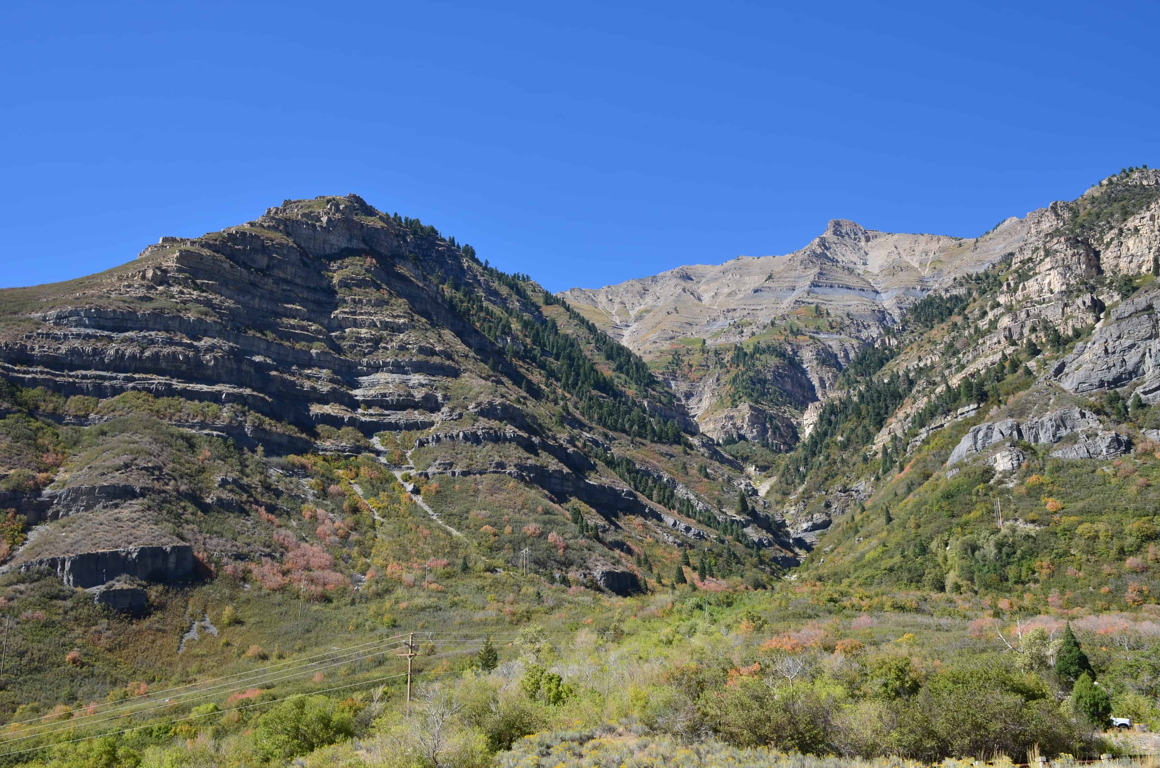 Provo Canyon in Utah