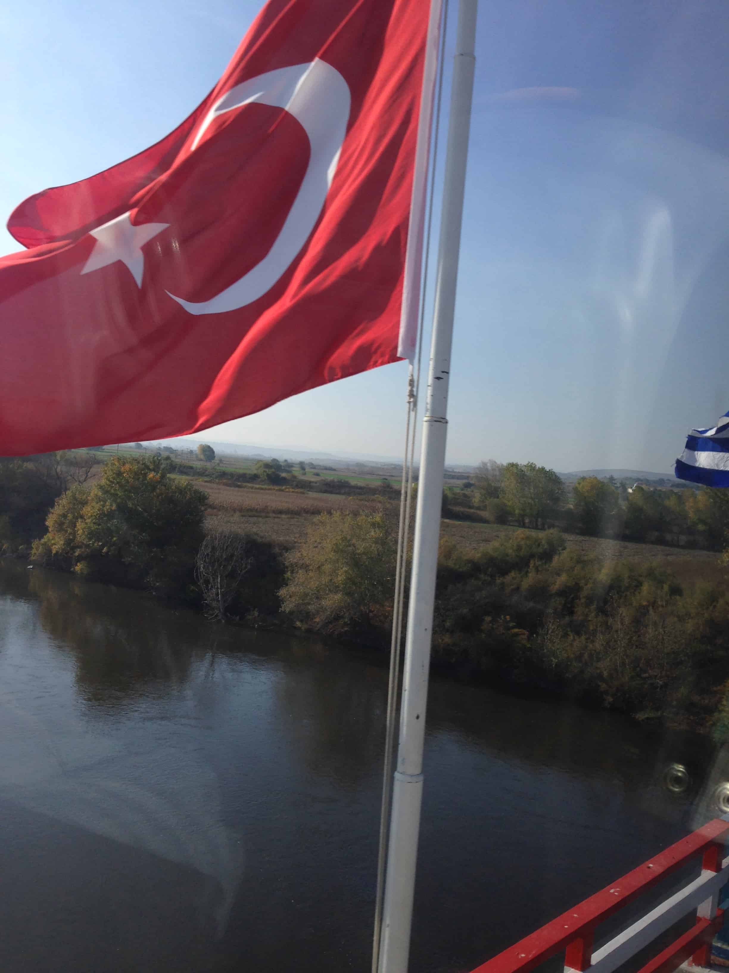 Turkish border with Greece
