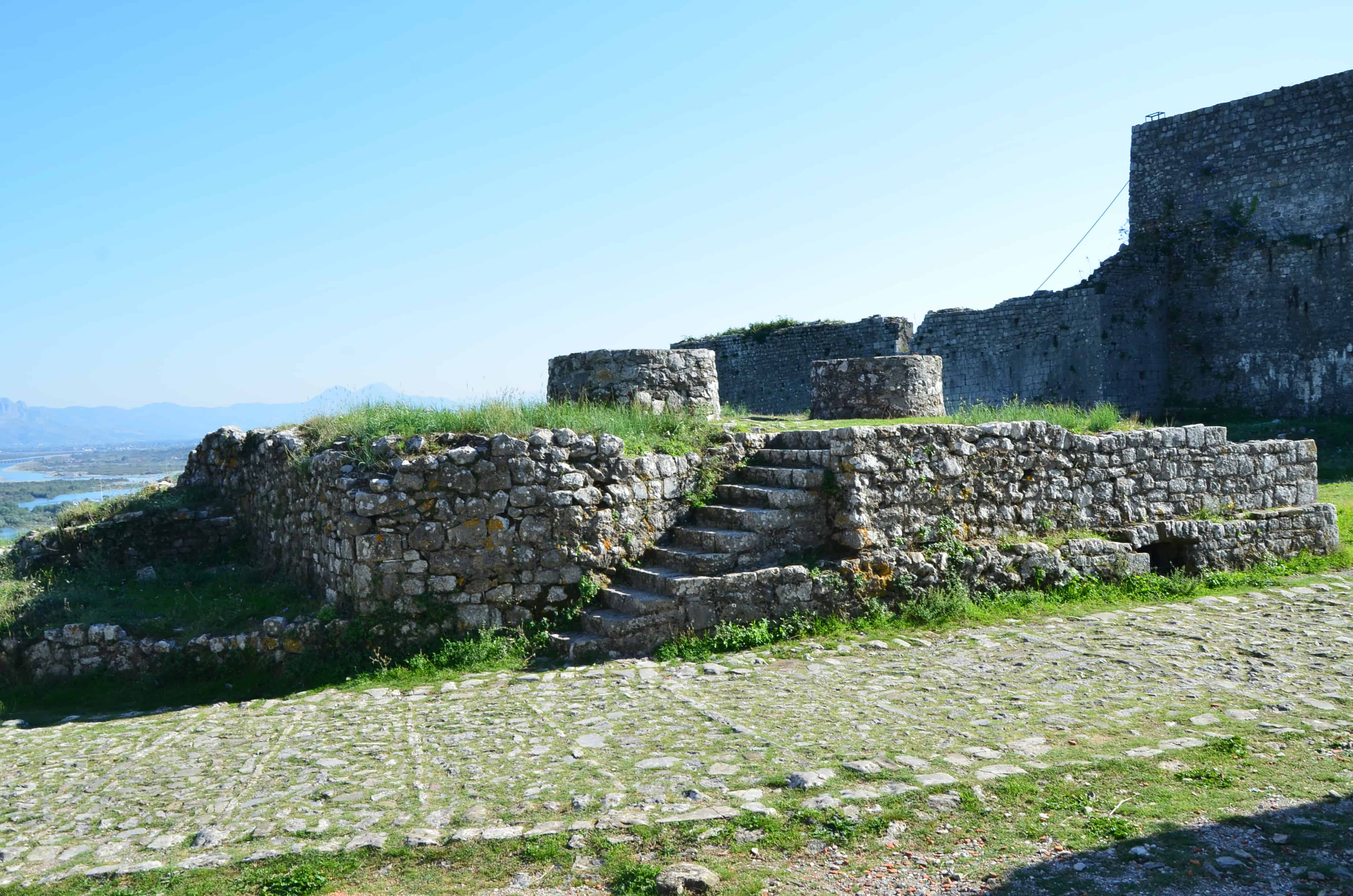 Cistern at Rozafa Castle in Shkodër, Albania