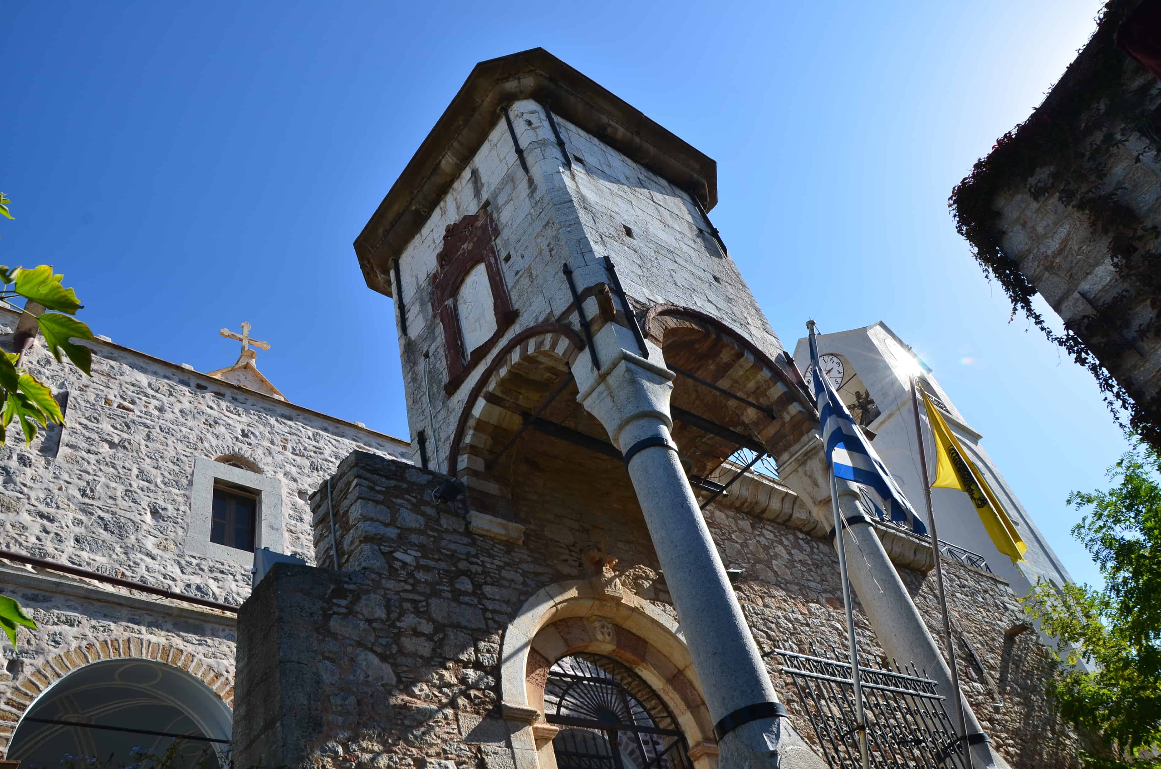 Taxiarchi Church in Mesta, Chios, Greece