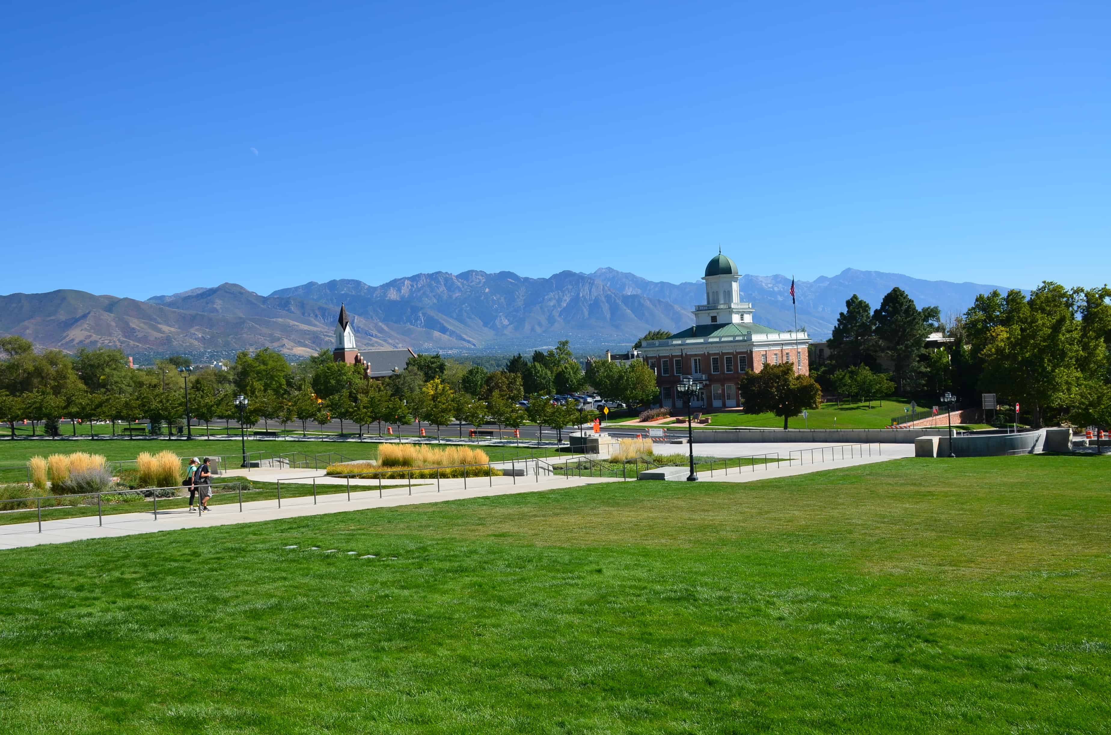 View of Council Hall at the Utah State Capitol in Salt Lake City