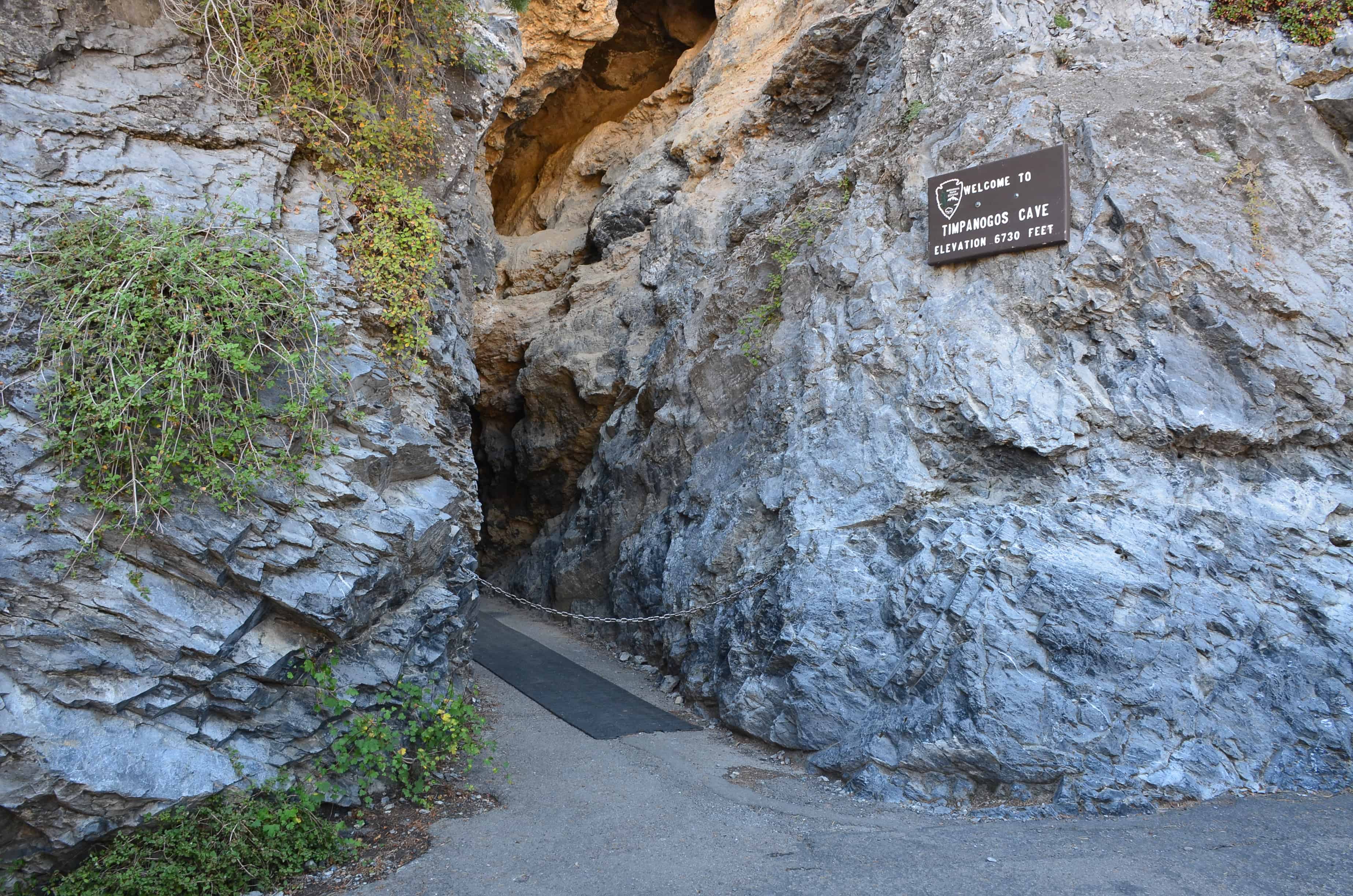 Entrance at Timpanogos Cave National Monument, Utah