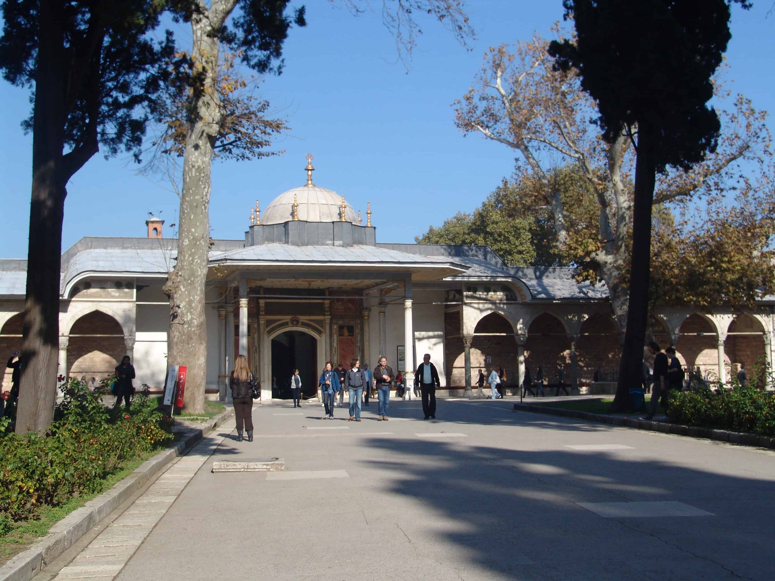 Gate of Felicity at Topkapi Palace in Istanbul, Turkey