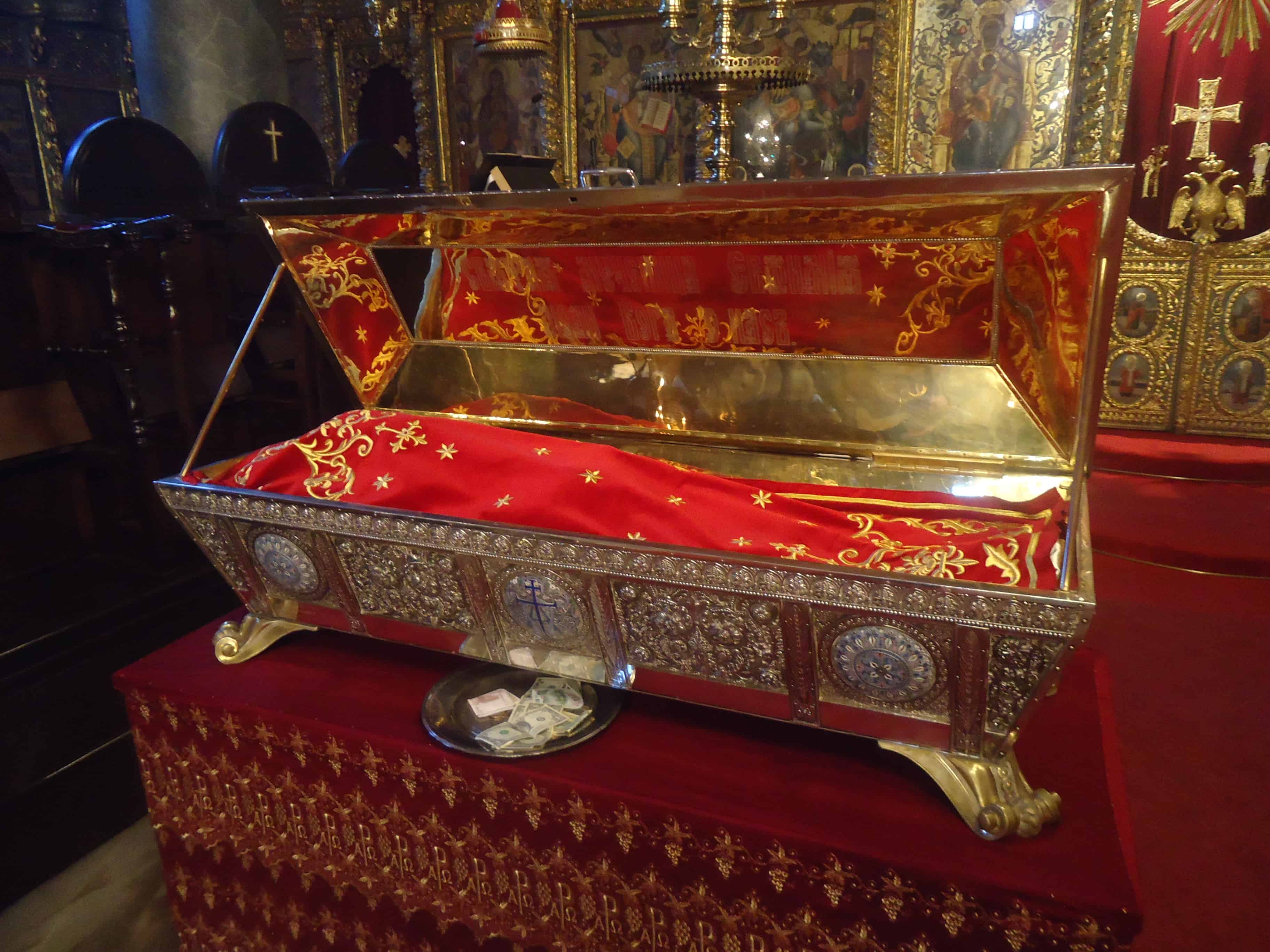 Service for St. Euphemia at the Church of St. George at the Ecumenical Patriarchate of Constantinople in Fener, Istanbul, Turkey