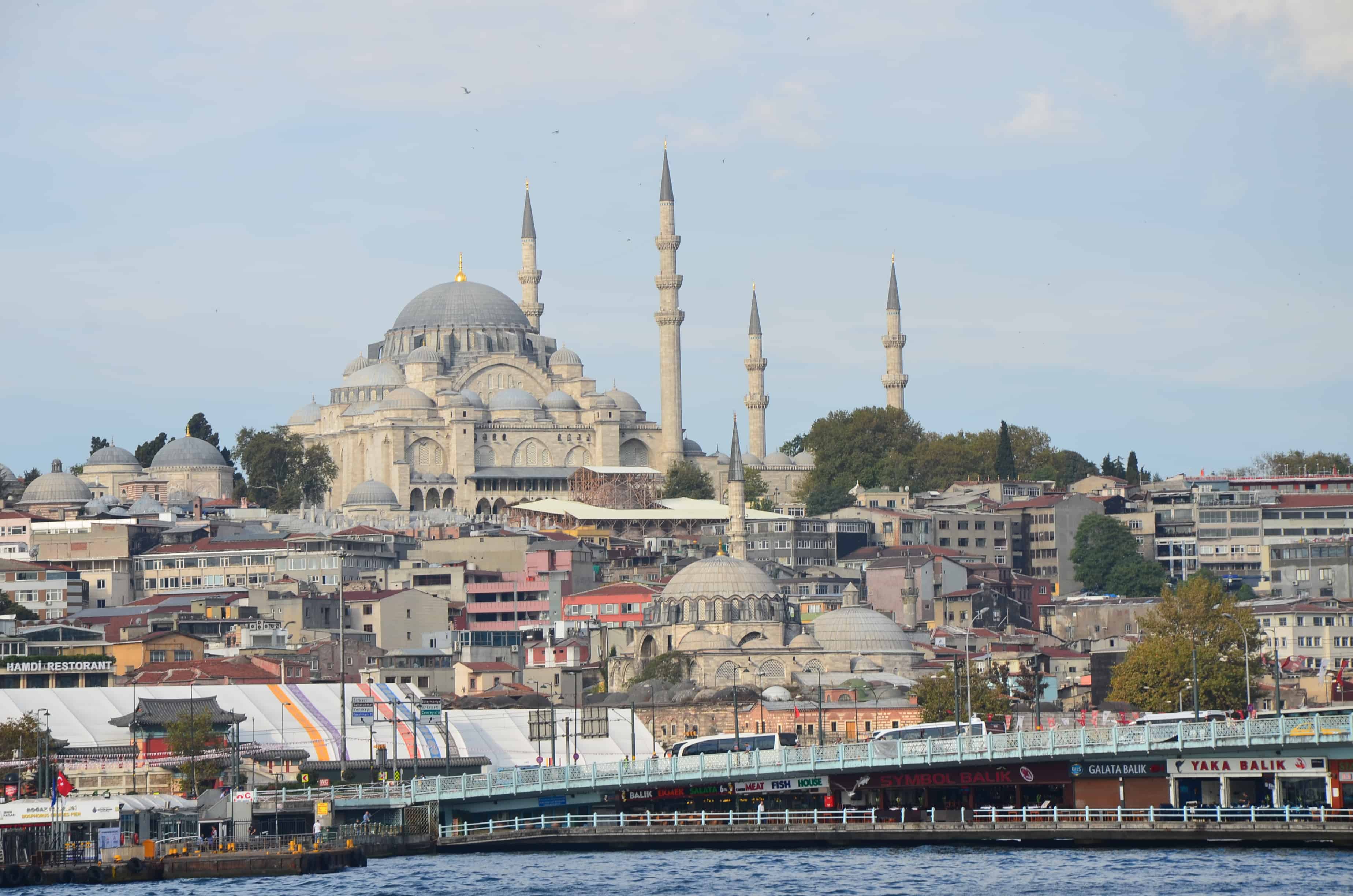 Süleymaniye Camii in Istanbul, Turkey