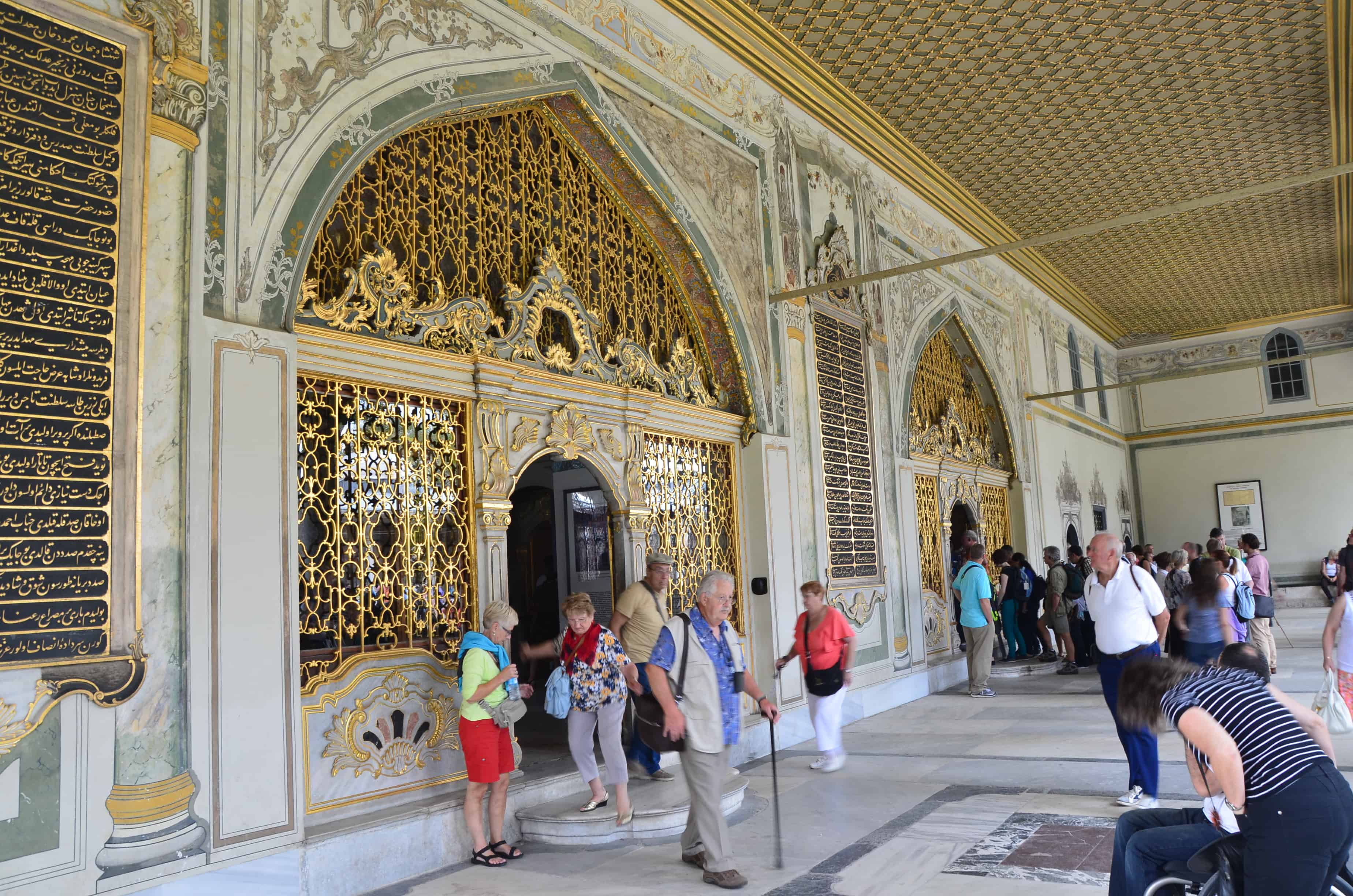 Imperial Council at Topkapi Palace in Istanbul, Turkey