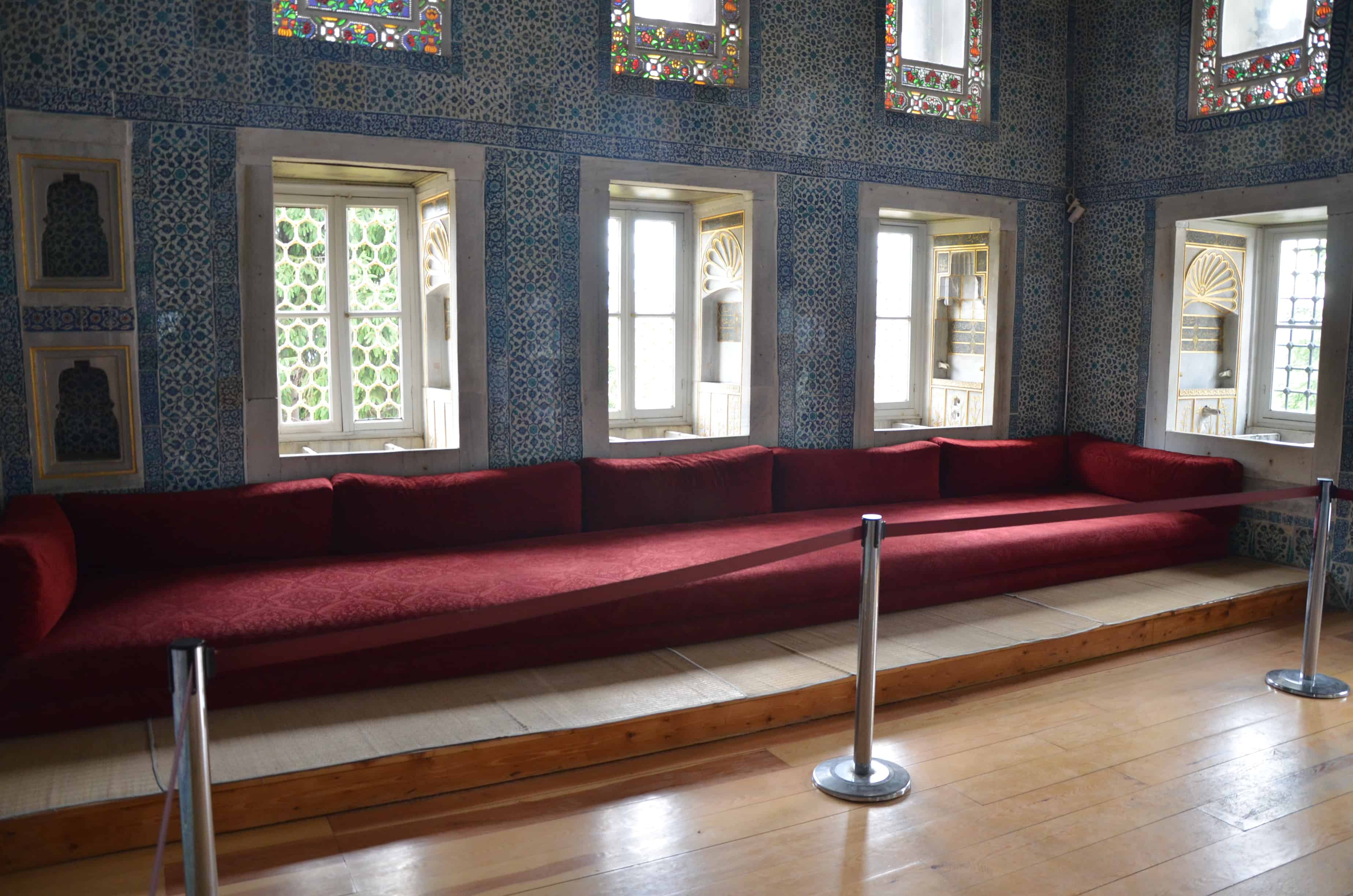Circumcision Room at Topkapi Palace in Istanbul, Turkey