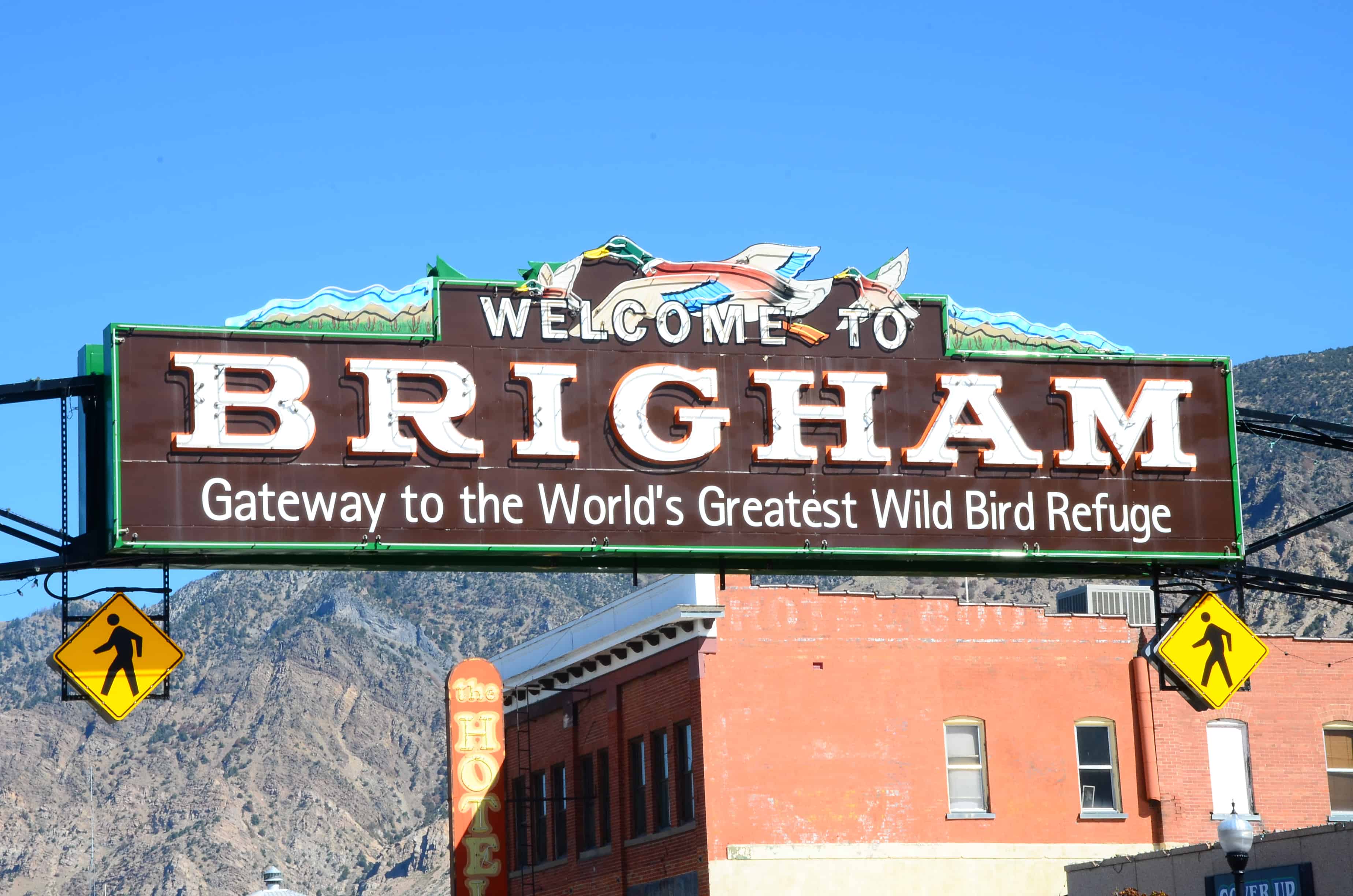 Arch in Brigham City, Utah