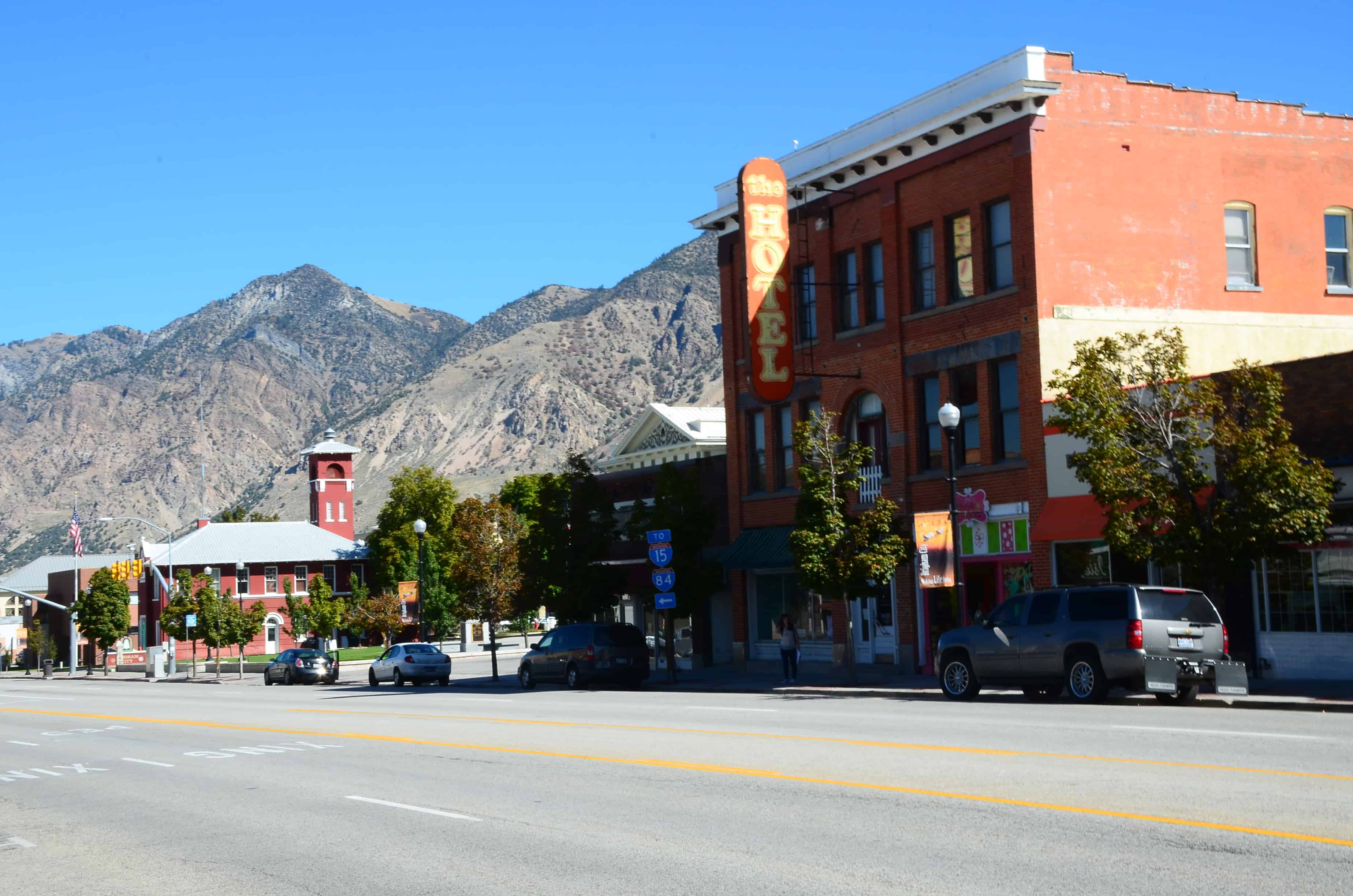 Main Street in Brigham City, Utah