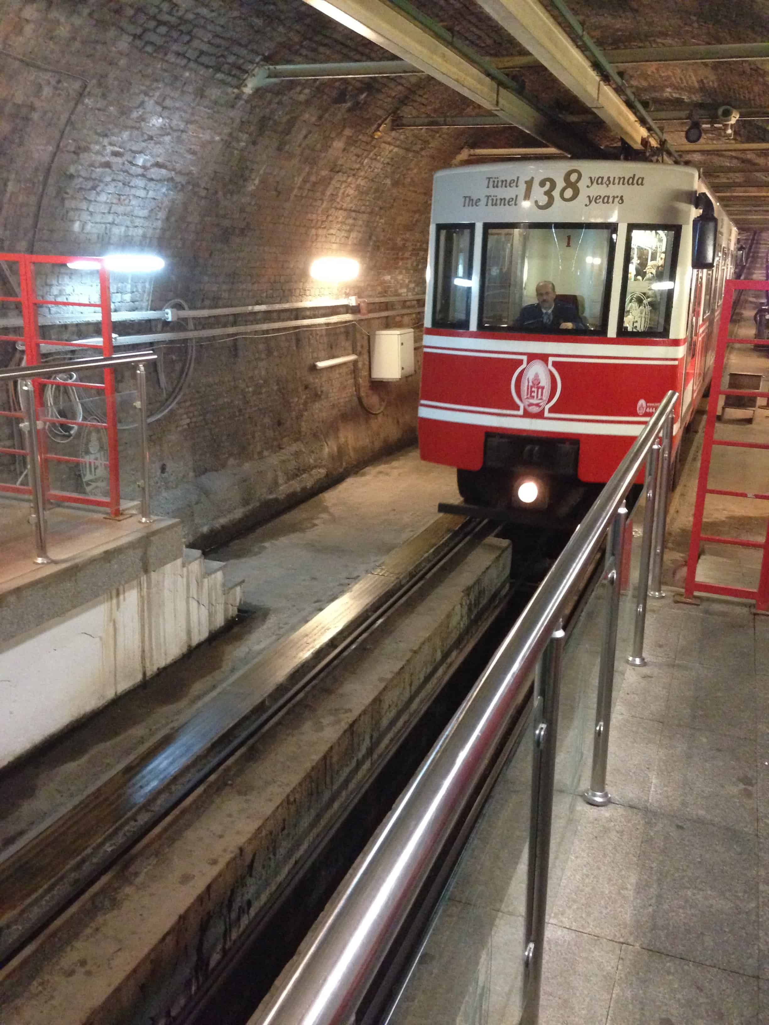 Karaköy Tünel station in Istanbul, Turkey