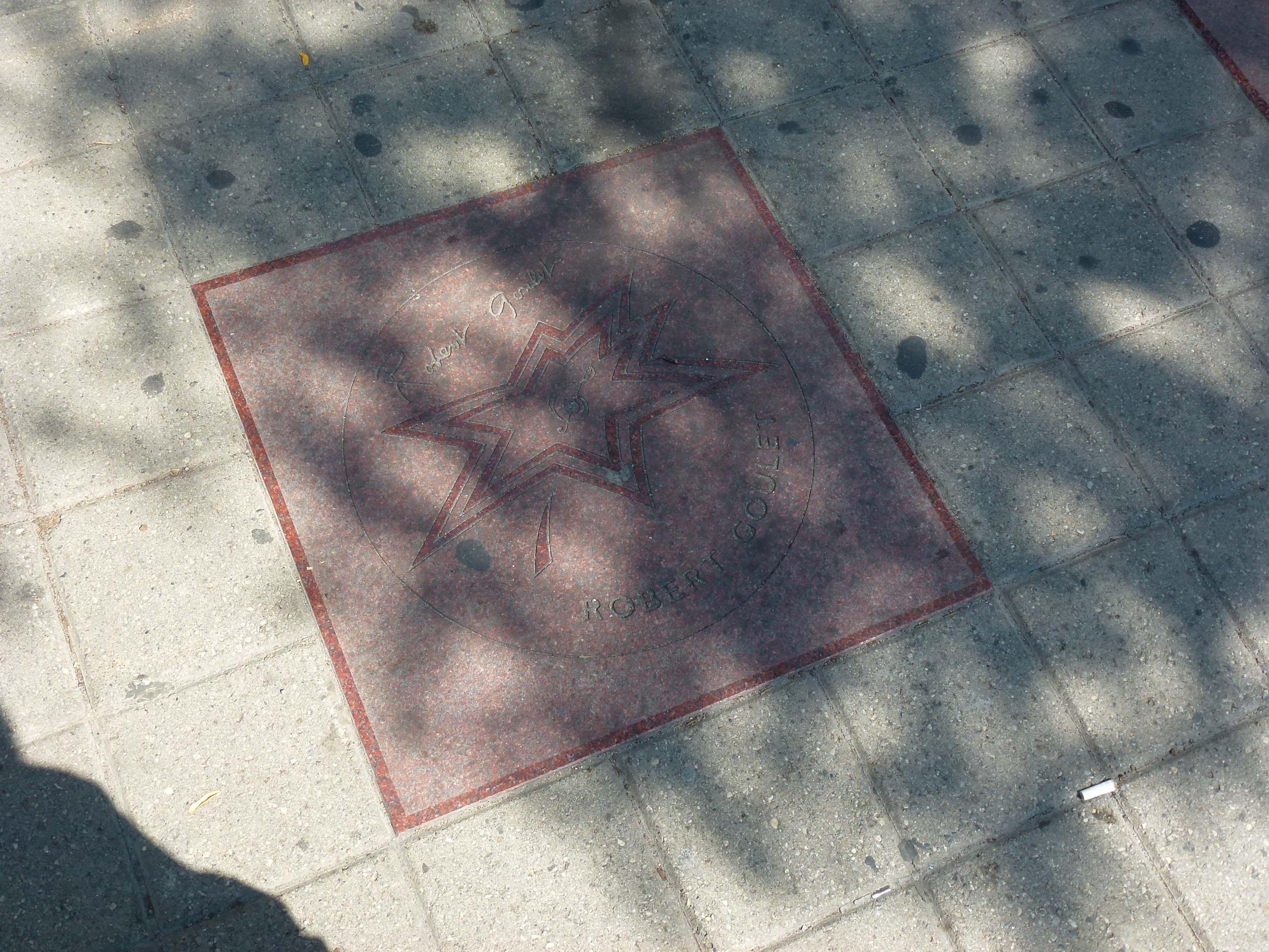 Canada's Walk of Fame on King Street in Toronto, Ontario, Canada
