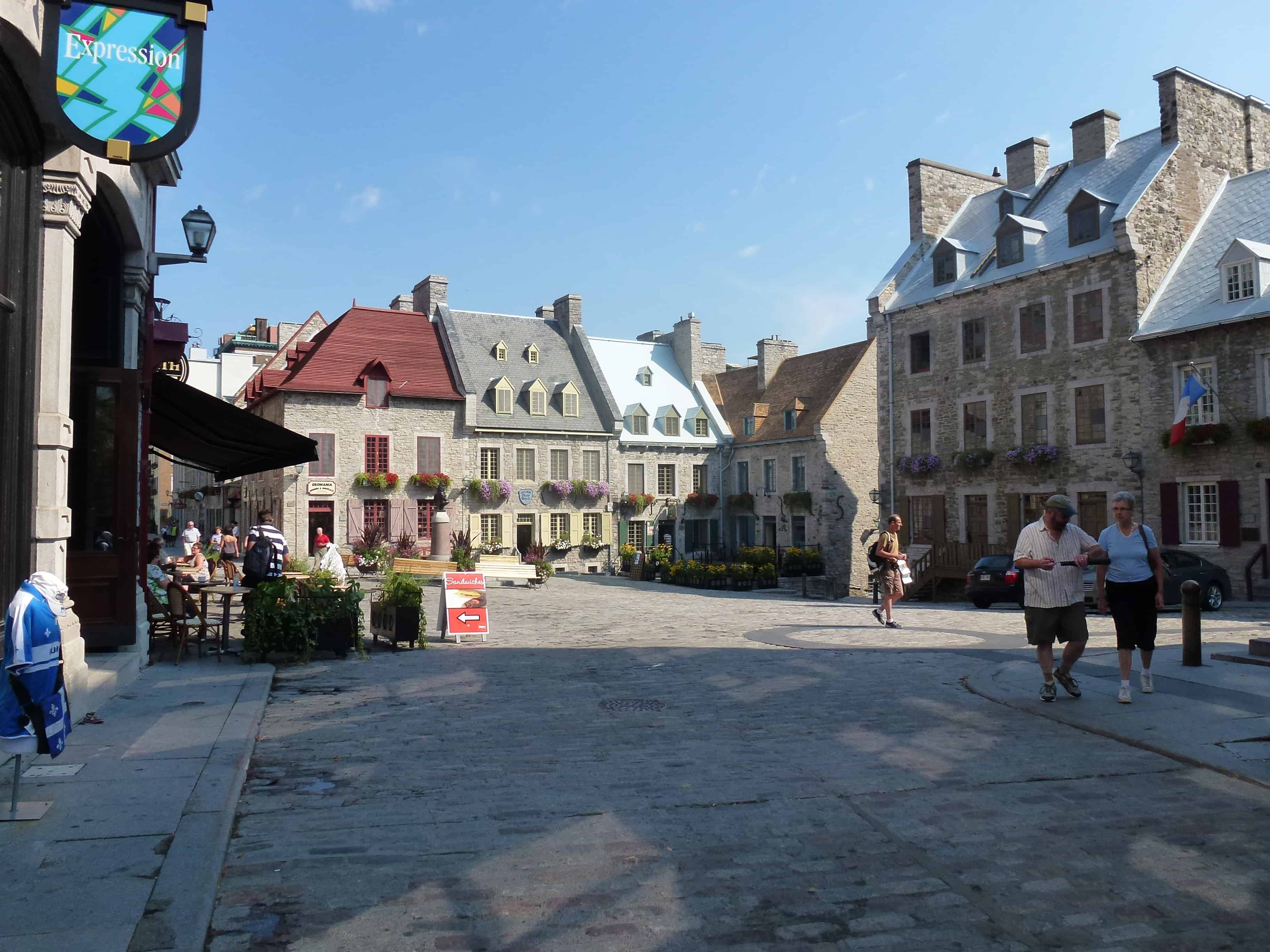 Place Royale in Québec, Canada