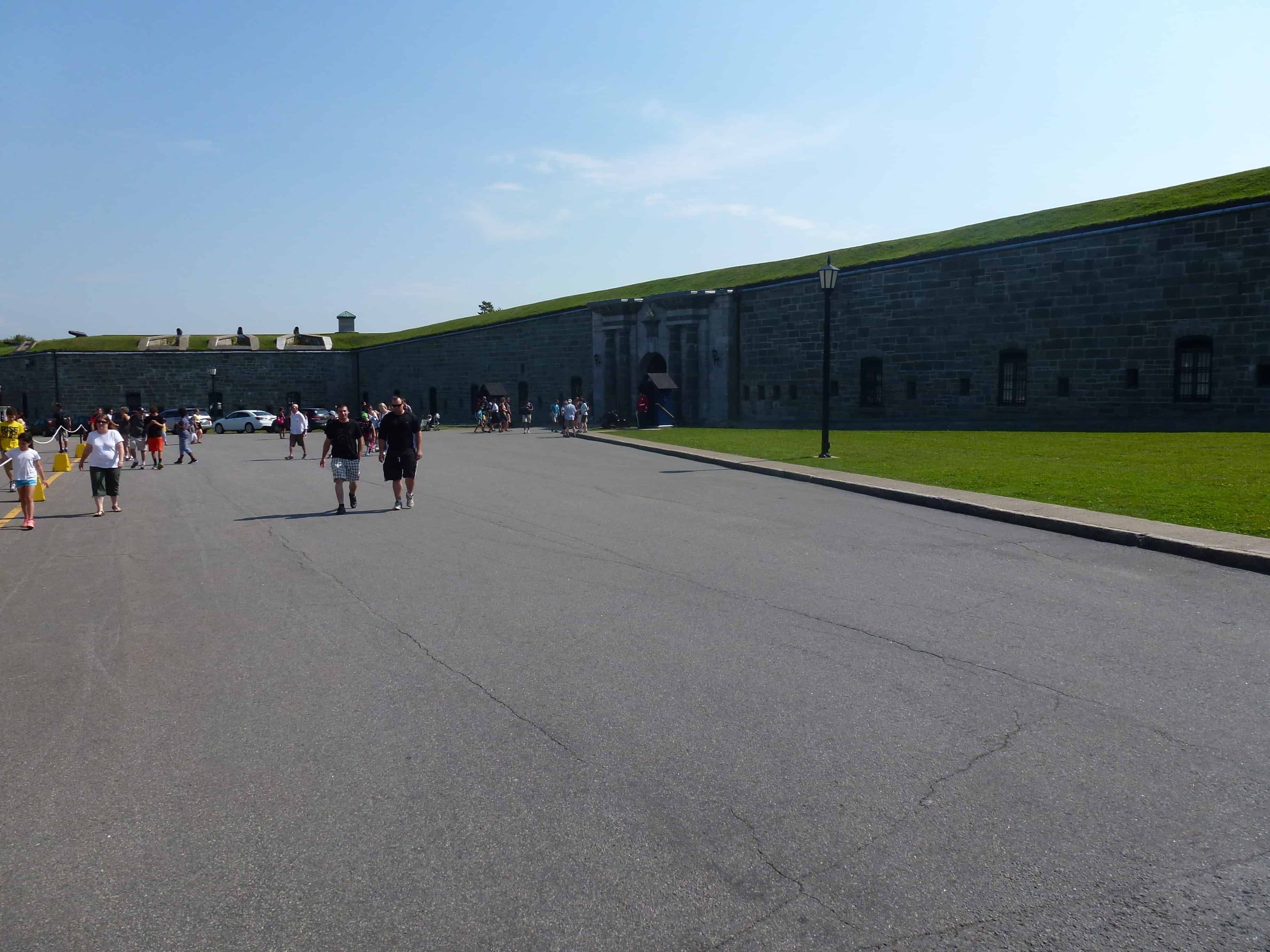 Entrance at La Citadelle de Québec, Canada