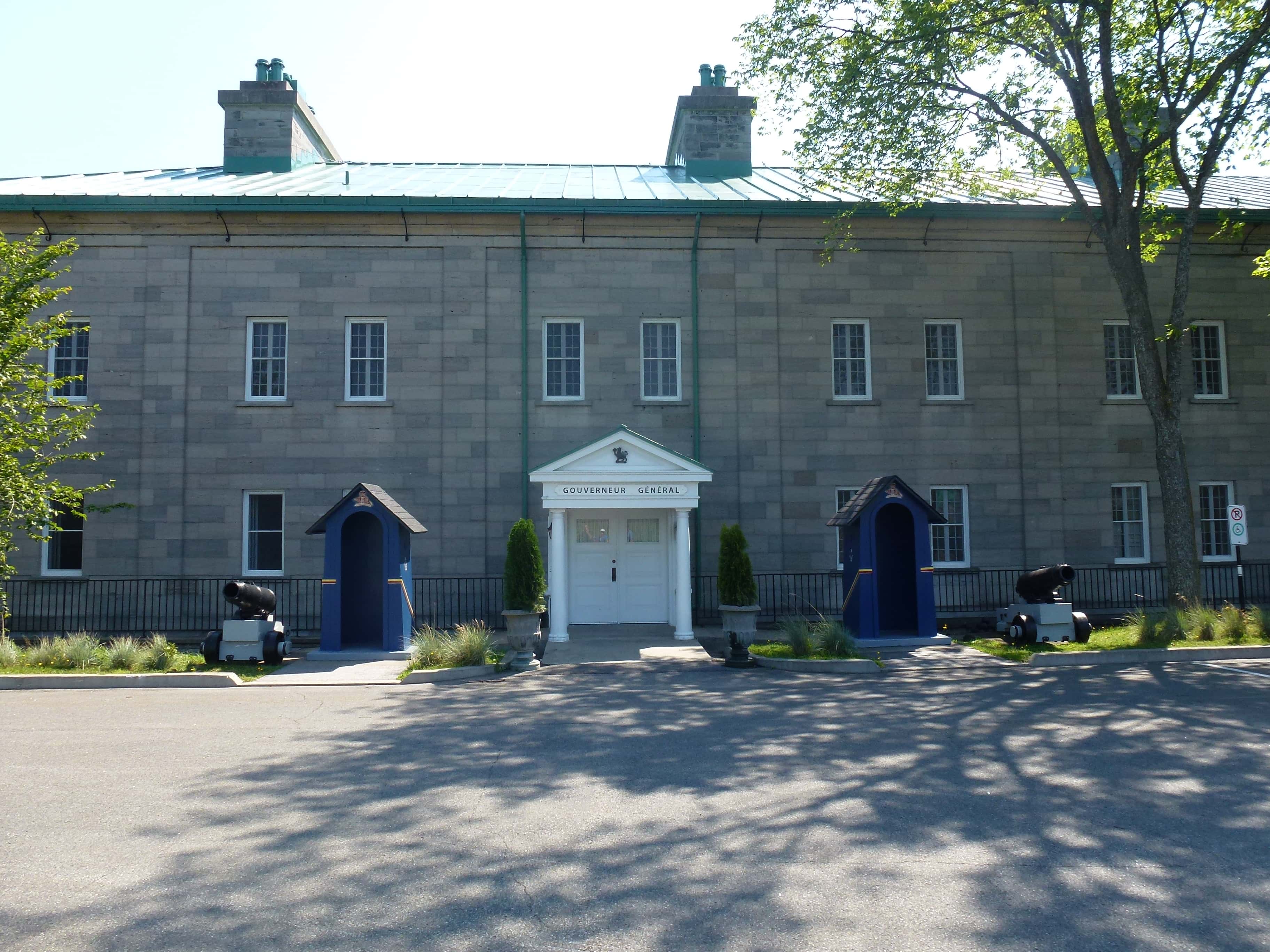 Governor General's residence at La Citadelle de Québec, Canada