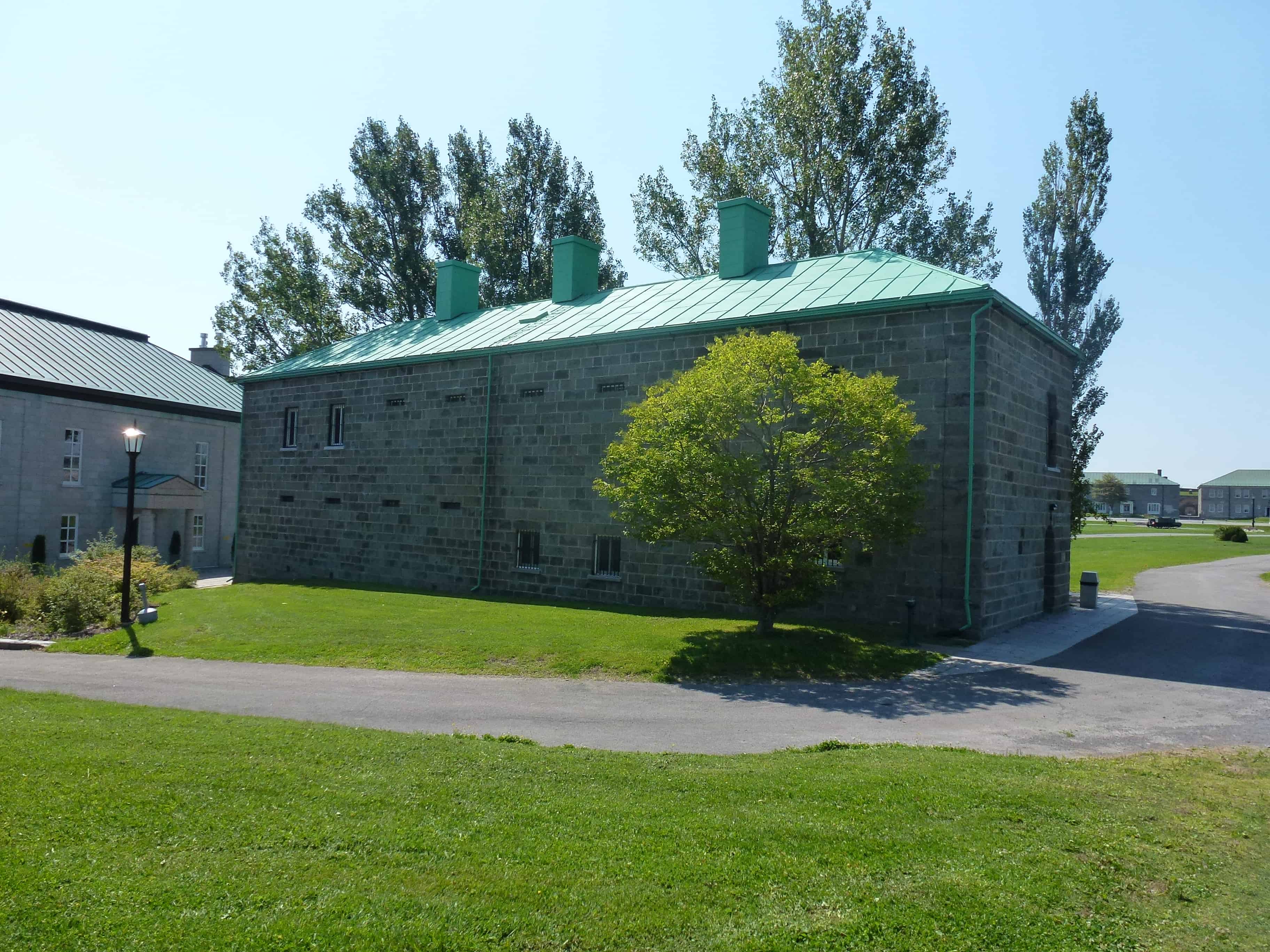 L'ancienne Prison militaire (former military prison), now a medal gallery at La Citadelle de Québec, Canada
