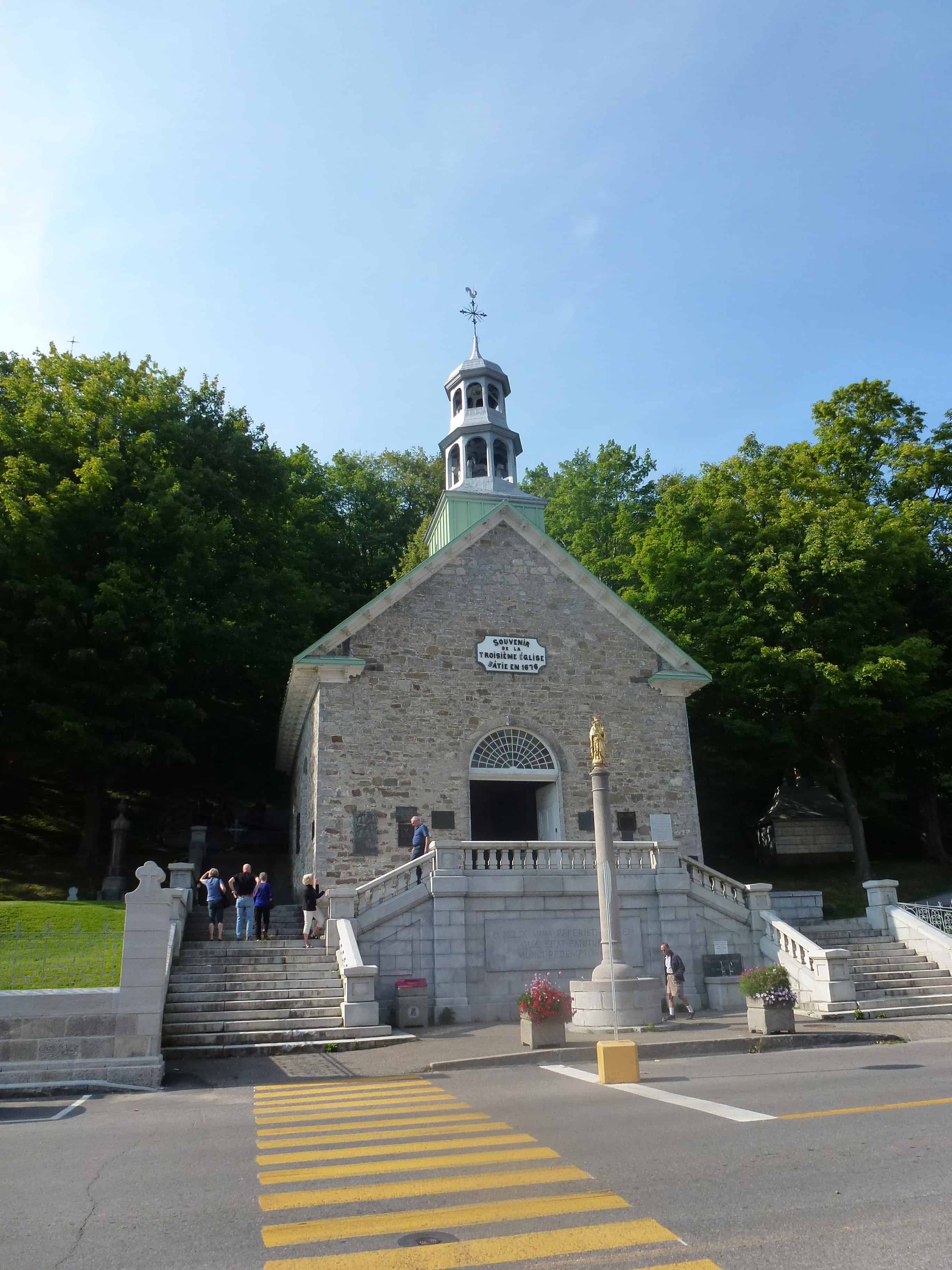 Memorial Chapel at Sainte-Anne-de-Beaupré in Québec, Canada
