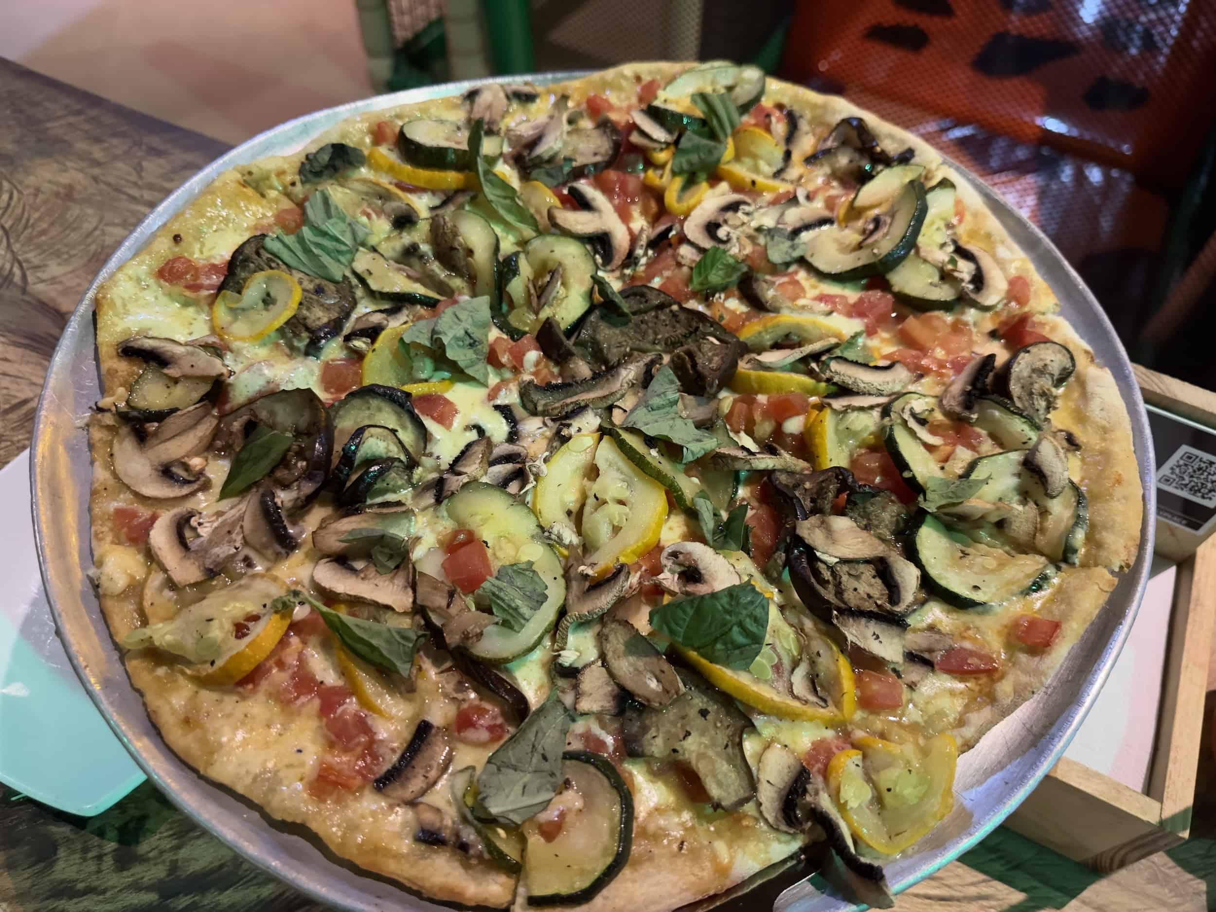 Pizza at Urban Pizzeria at Unicentro in Pereira, Risaralda, Colombia