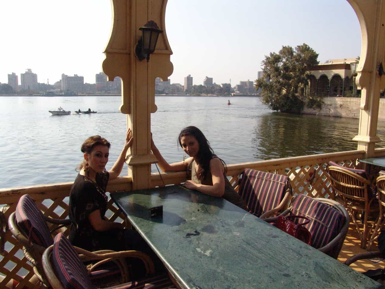 Dinner boat in Cairo, Egypt